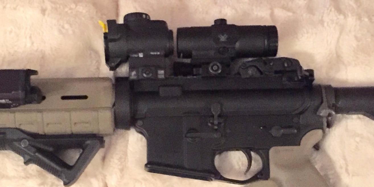 Vortex VMX-3T 3X Red Dot Sight Magnifier with Built-in Flip Mount customer photo 2