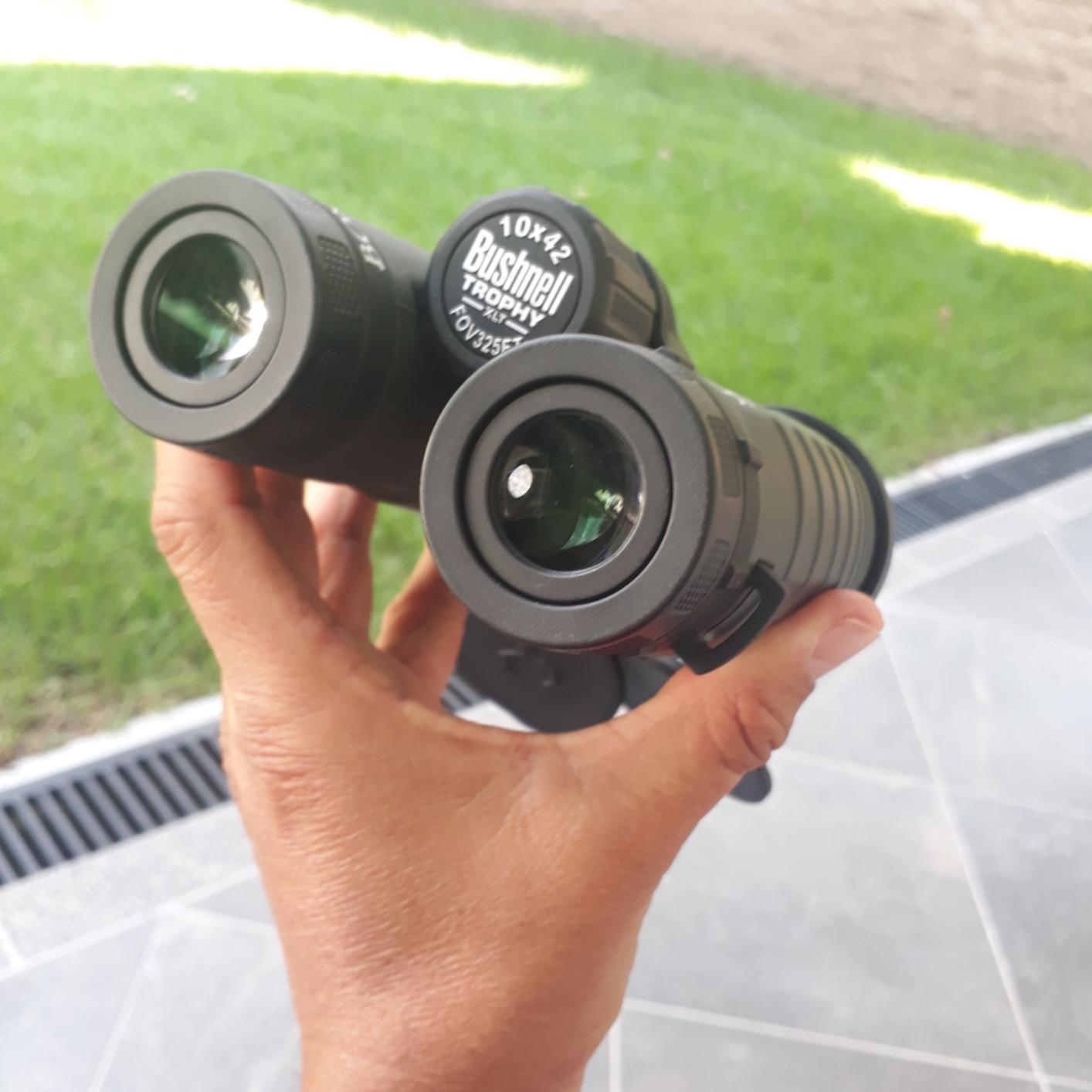 Bushnell Binocular Bundle: Trophy XLT 10x42 Binoculars (Bone Collector Edition) + Deluxe Binocular Harness customer photo 2