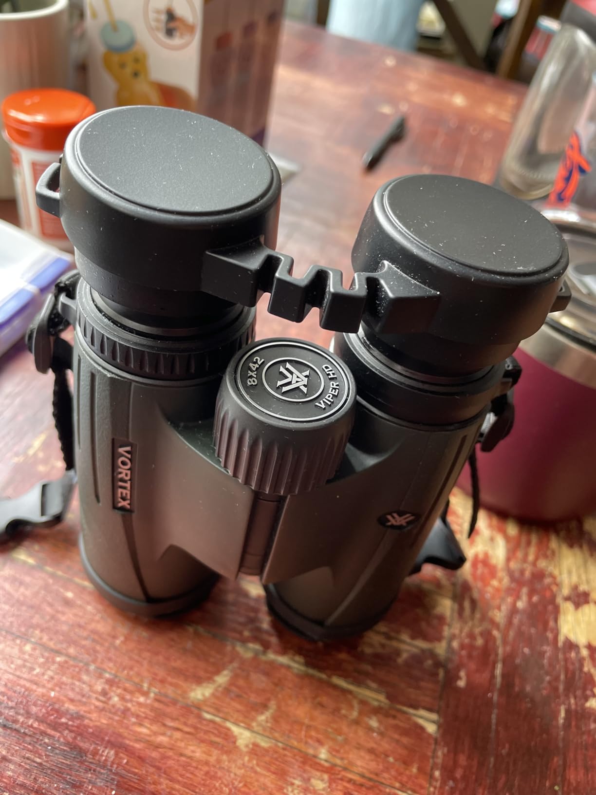 Vortex Viper HD Roof Prism Binoculars 8x42 - HD Optical System, Tripod Adaptable, Rubber Armor, Waterproof, Shockproof, Included GlassPak - Unlimited, Unconditional Warranty customer photo 1