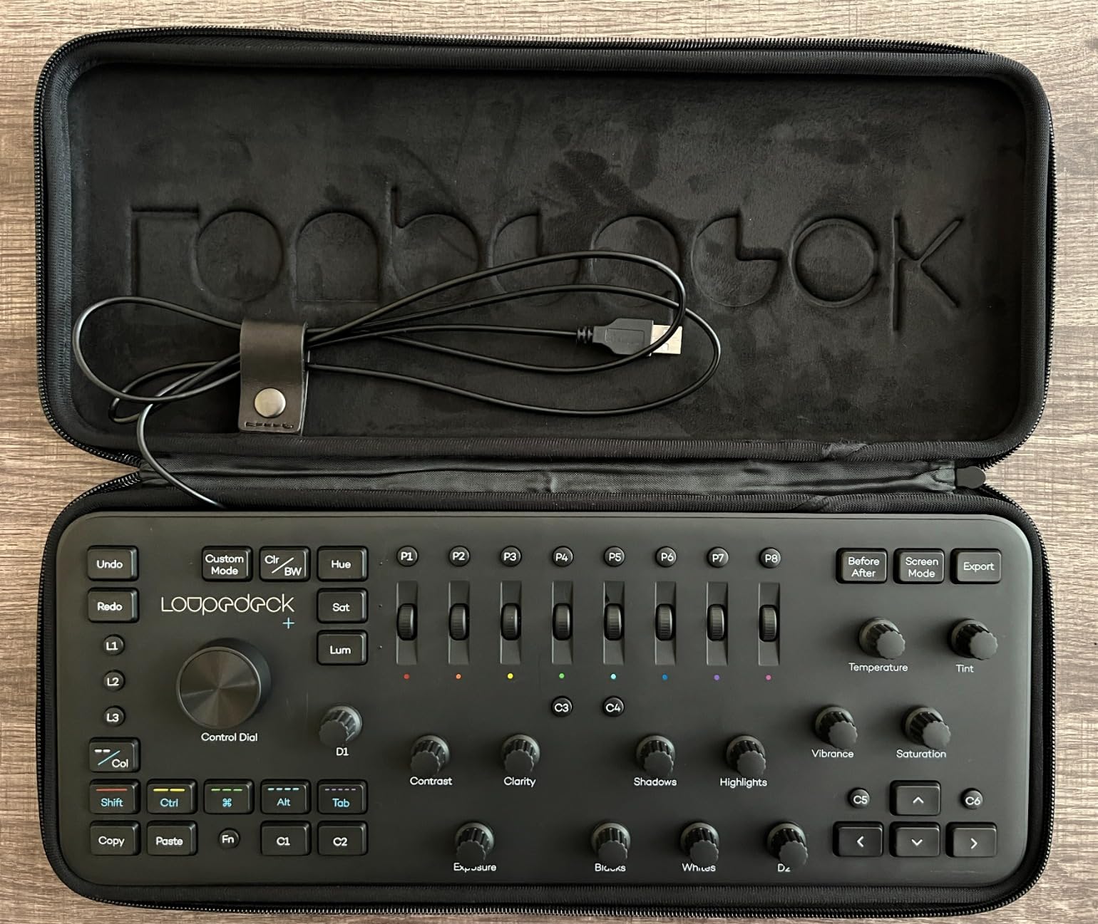 Loupedeck More Photo and Video Editing Console for Adobe Lightroom, Photoshop, Camera Raw - AI-Assisted Editing Hardware customer photo 2