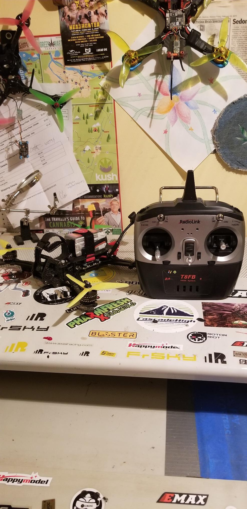 Radiolink T8FB 8 Channels 2.4GHz RC Remote Transmitter and R8EF Receiver APP Parameter Setup Dual Stick Controller for RC Airplane Aircraft Boat Car and More(Mode 2) customer photo 2