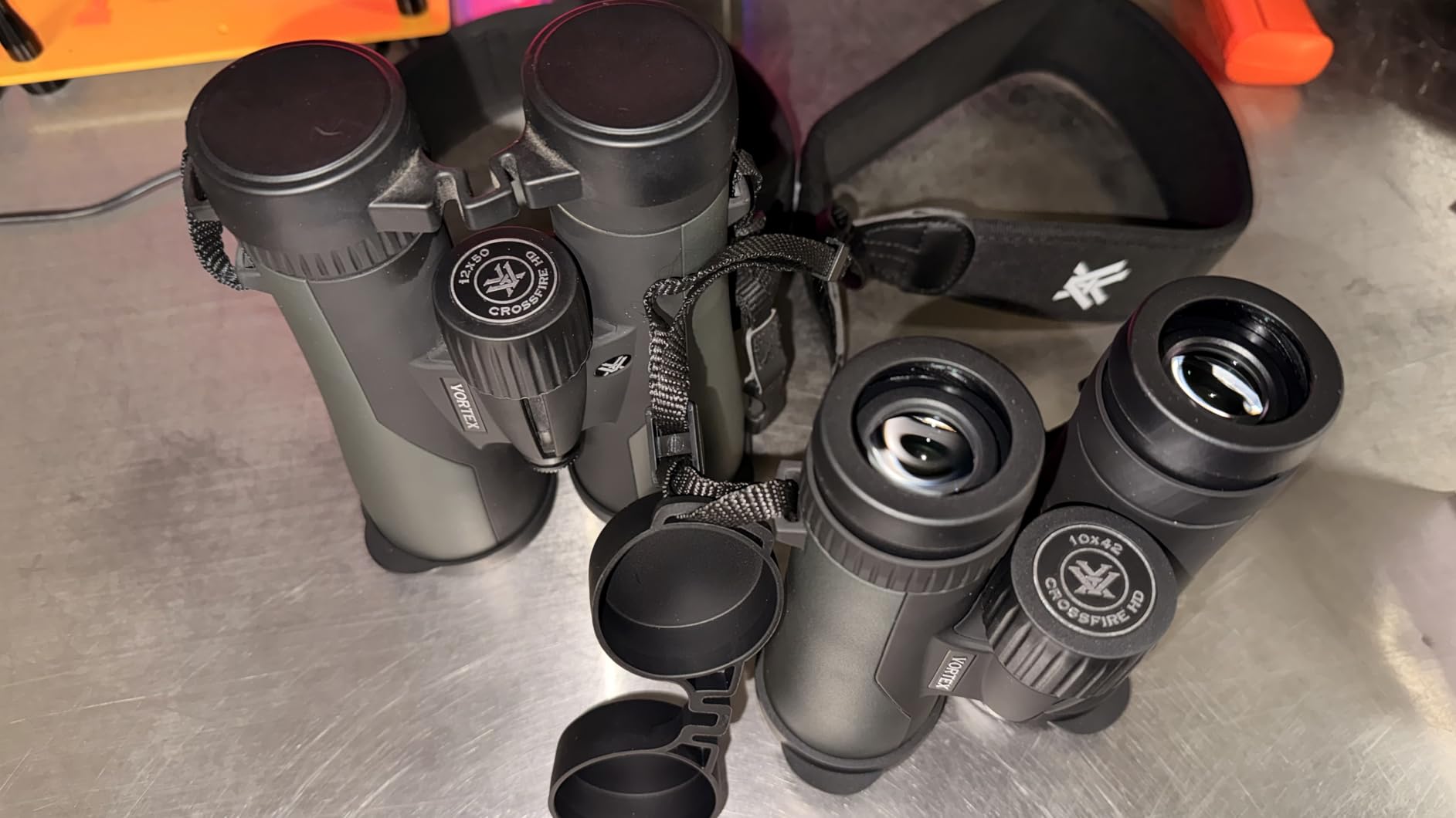 Vortex Crossfire HD 10x42 Binoculars - HD Optical System, Tripod Adaptable, Rubber Armor, Waterproof, Fogproof, Shockproof, Included GlassPak - Unlimited, Unconditional Warranty customer photo 1