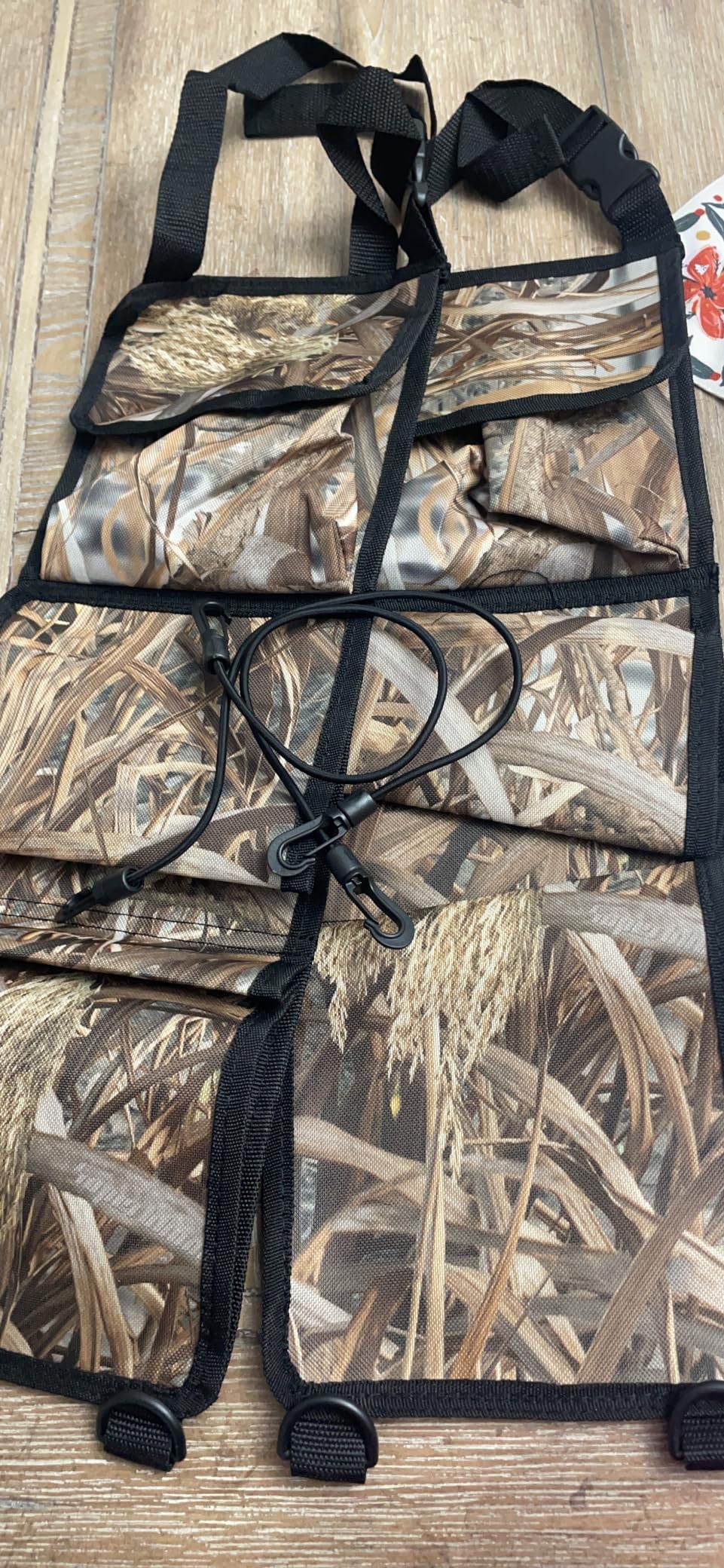 MYDAYS Seat Back Gun Rack, Gun Sling Bag, Camo Front Seat Gun Organizer Holder for Hunting Rifles/Shotguns customer photo 2