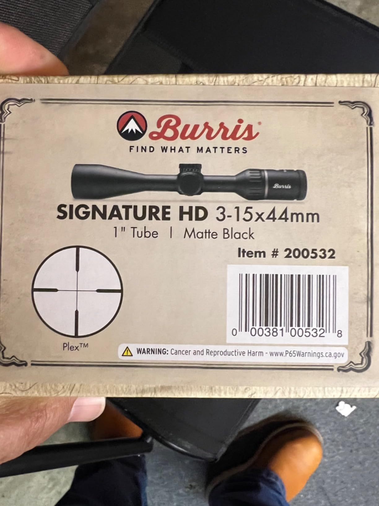 Burris Signature HD Hunting Scope with Premium Multi-Coated Glass customer photo 1