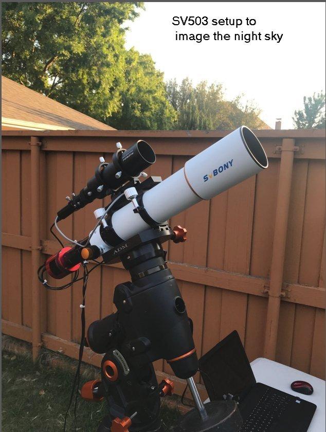 SVBONY SV503 Telescope for Adults High Powered, 102mm Large Diameter F7 ED | Extra Low Dispersion Achromatic OTA, Dual-Speed Focuser, Refractor Telescope for Planets Deep Sky Astrophotography Visual customer photo 2