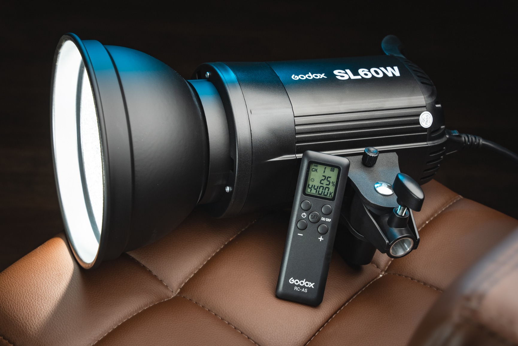Godox SL-60W SL60W Daylight Led Video Light, 5600K Bright Studio Led Light, CRI95+Qa>90,Wirelessly Adjust Brightness,Bowens Mount LED Continuous Light for Video Recording Wedding Outdoor Photography customer photo 2″ class=”wp-image-customer”/></figure>


<h3>When to Choose This Light</h3>

<p>Photographers and videographers who need a reliable daylight key light for a small to medium studio will find the SL-60W delivers consistent performance. It is an excellent choice for product photography, interview setups, and YouTube studio lighting where you want a simple set-and-forget solution.</p>

<h3>What Could Be Better</h3>

<p>The lack of adjustable color temperature limits this light to daylight-balanced shooting. If you need warm tungsten tones or mixed lighting setups, look at the bi-color options elsewhere in this list. The weight is also notable. At over 3 pounds, make sure your light stands are sturdy enough to handle it safely at height.</p>

<div class=