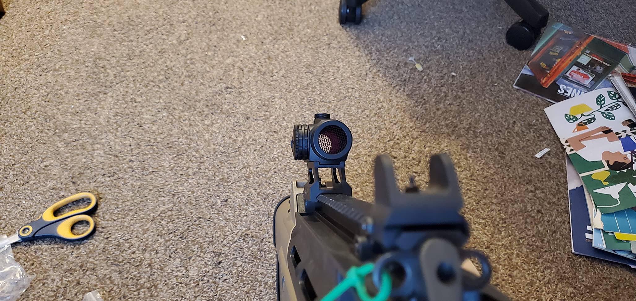 Votatu VRD501 Red Dot Sight - 2 MOA Red Dot with Auto-Shutoff and Motion Awake Technology, Includes Low Profile and Absolute Co-Witness Mount Options customer photo 1