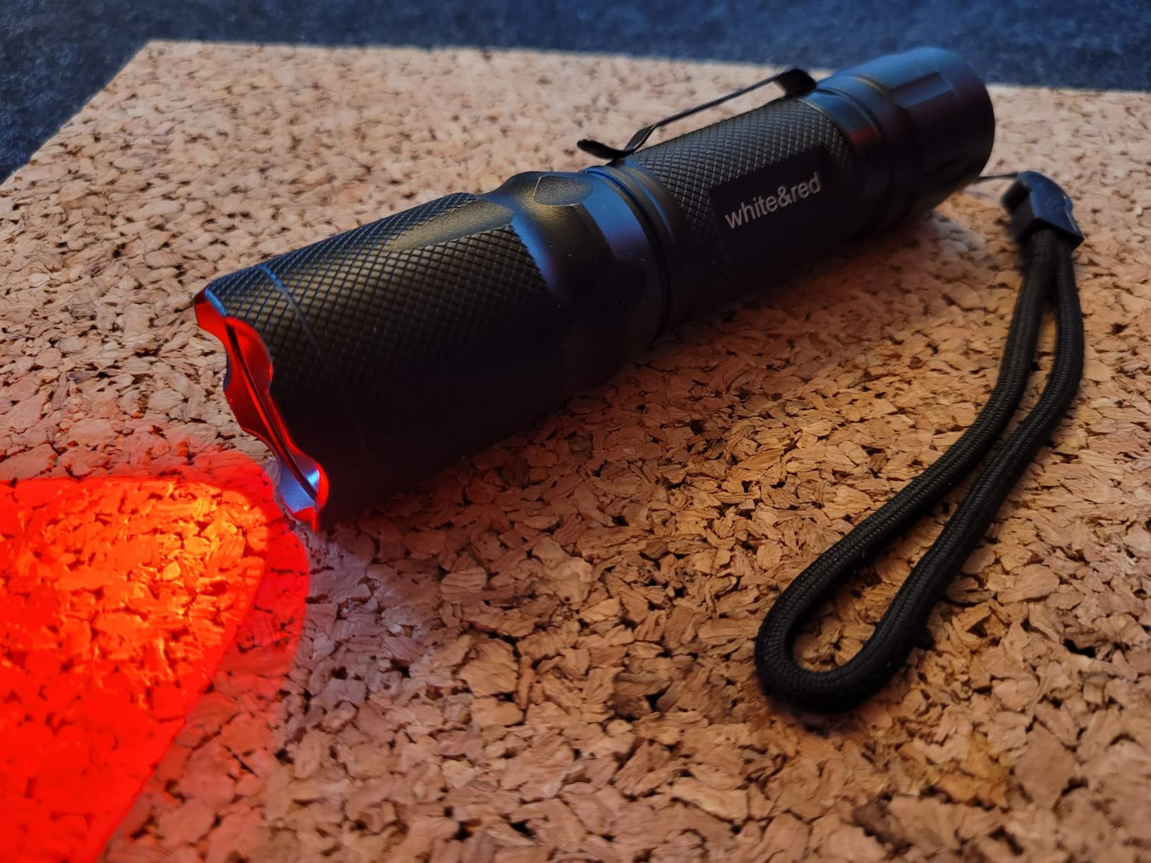 Upgraded Red Flashlight, Bright White & High/Low Power Red Light Options with Memory, Zoom Lens, Portable Weatherproof LED Small Torch for Aviation, Astronomy, Night Vision customer photo 1