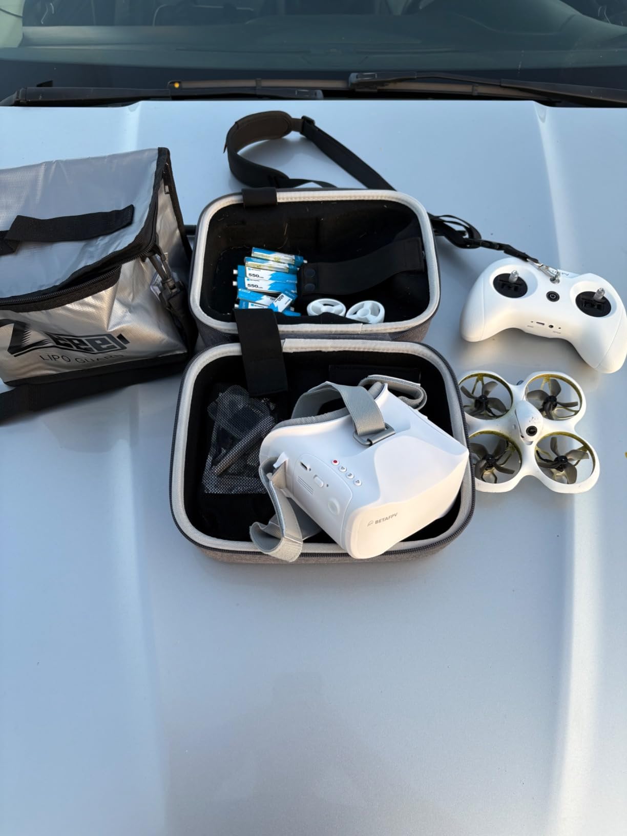 BETAFPV ELRS V3 Cetus X FPV Kit with Betaflight FC LiteRadio 3 Transmitter C04 Cam VR03 Goggles with DVR Recording Function, Supported 2S Power Advanced RTF Kit for FPV Beginners to Fly Faster Further customer photo 1