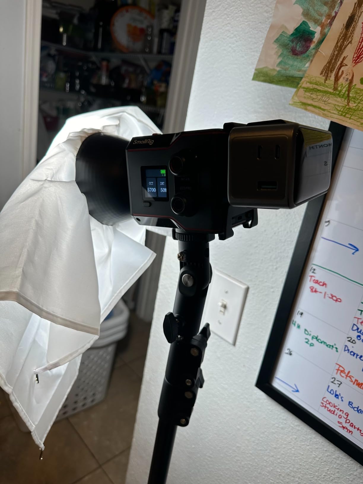 SmallRig RC 60B COB Video Light, 49Wh Battery 45min Runtime, 63W 11200lux CRI 97+ Bicolor LED Video Light, Portable Palm-Sized Continuous Output Light, for Photography/Video/Studio, Mobile Version customer photo 1
