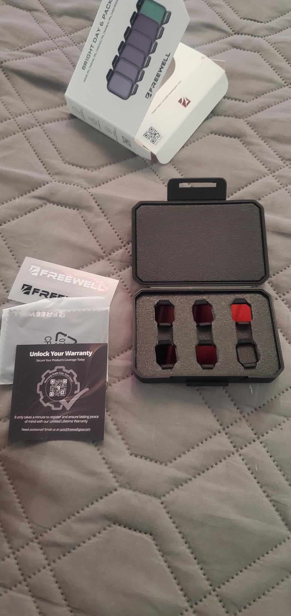 Freewell Standard Day ND Filter Kit for DJI Flip/Lito X1 Drone - ND8, ND16, ND32, ND64, ND128, PL Filters for Light Reduction, Enhanced Colors, and Smooth Motion customer photo 2