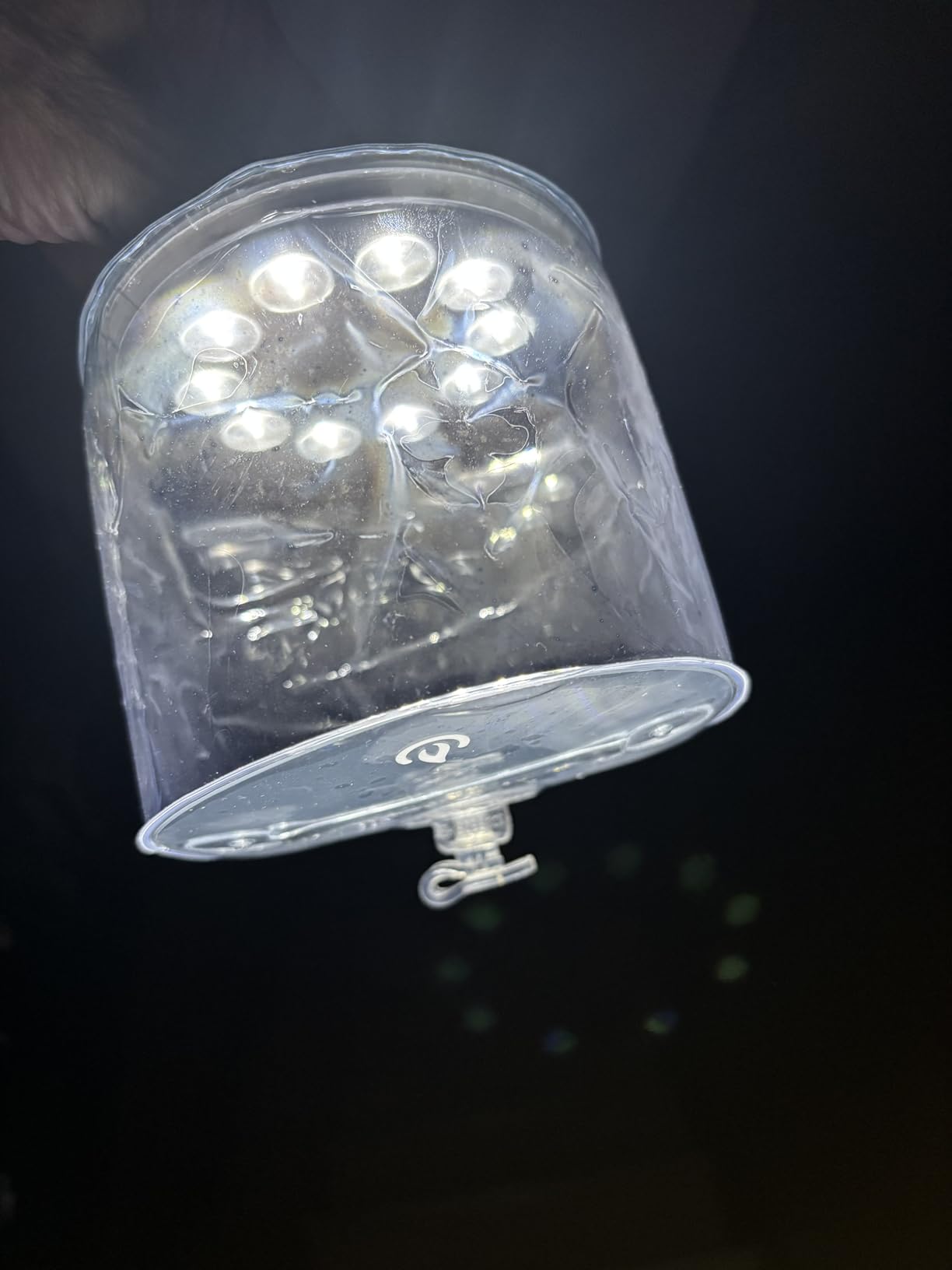 BioLite Luci Original Camping Lantern, Solar Inflatable, Clear customer photo 2