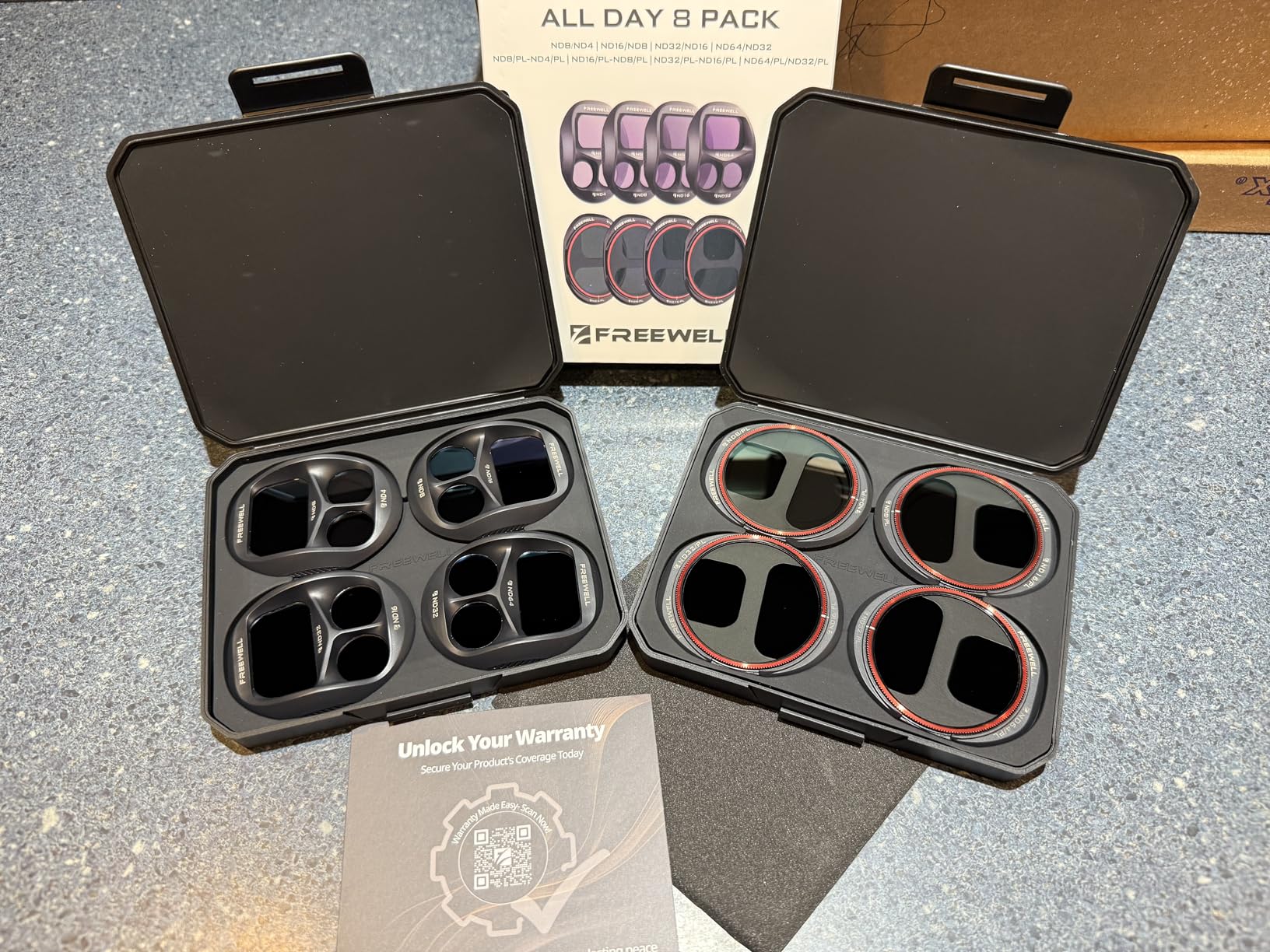 Freewell Split ND Filters 4-Pack for DJI Mavic 4 Pro | Split ND8/4, ND16/8, ND32/16, ND64/32 - Reduce Exposure for Cinematic Aerial Footage customer photo 2