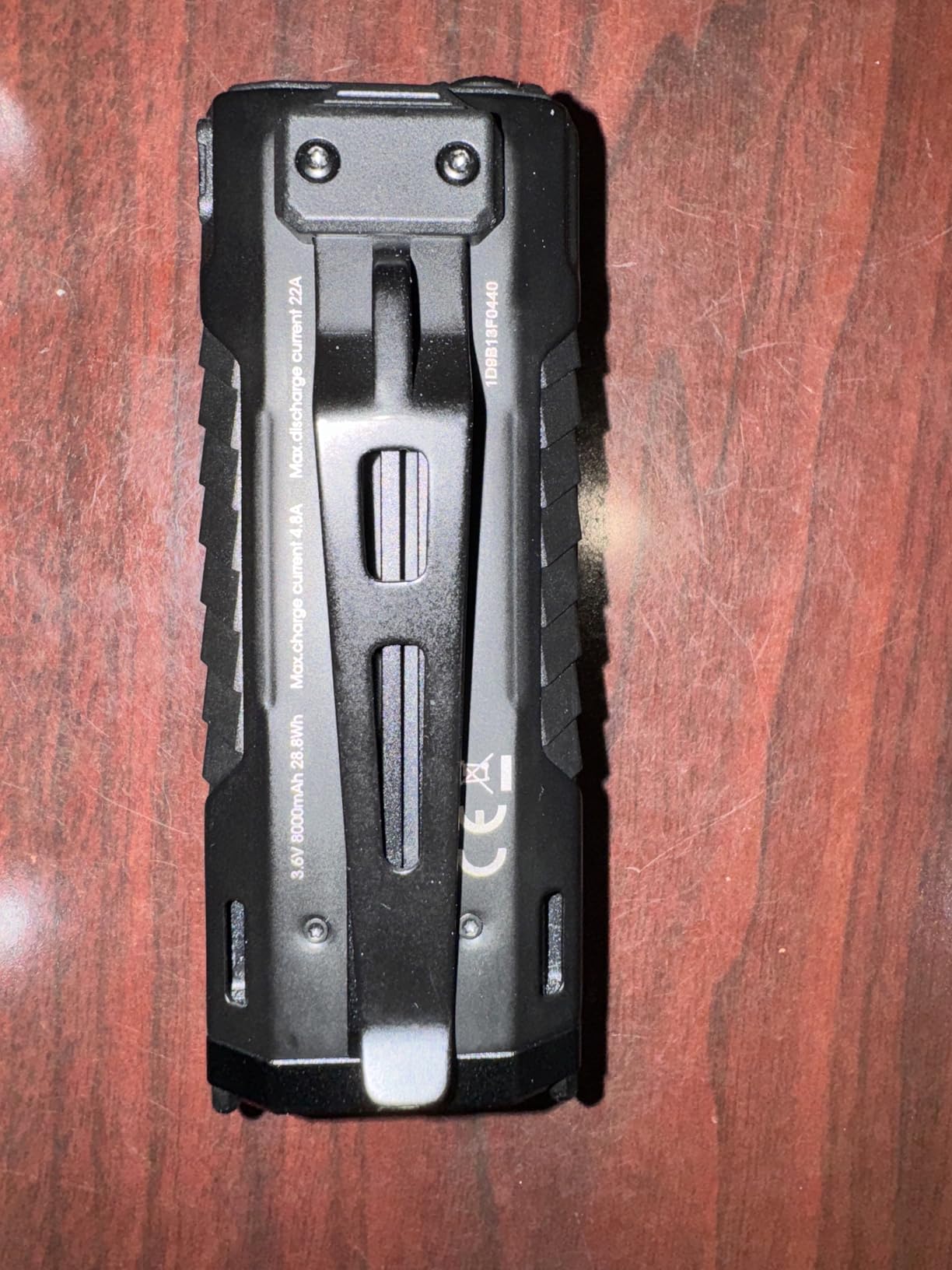 Nitecore EDC37 8000 Lumens Flat Shape Flashlight, USB-C Fast Charging with Digital OLED Display and Safety Lock customer photo 1