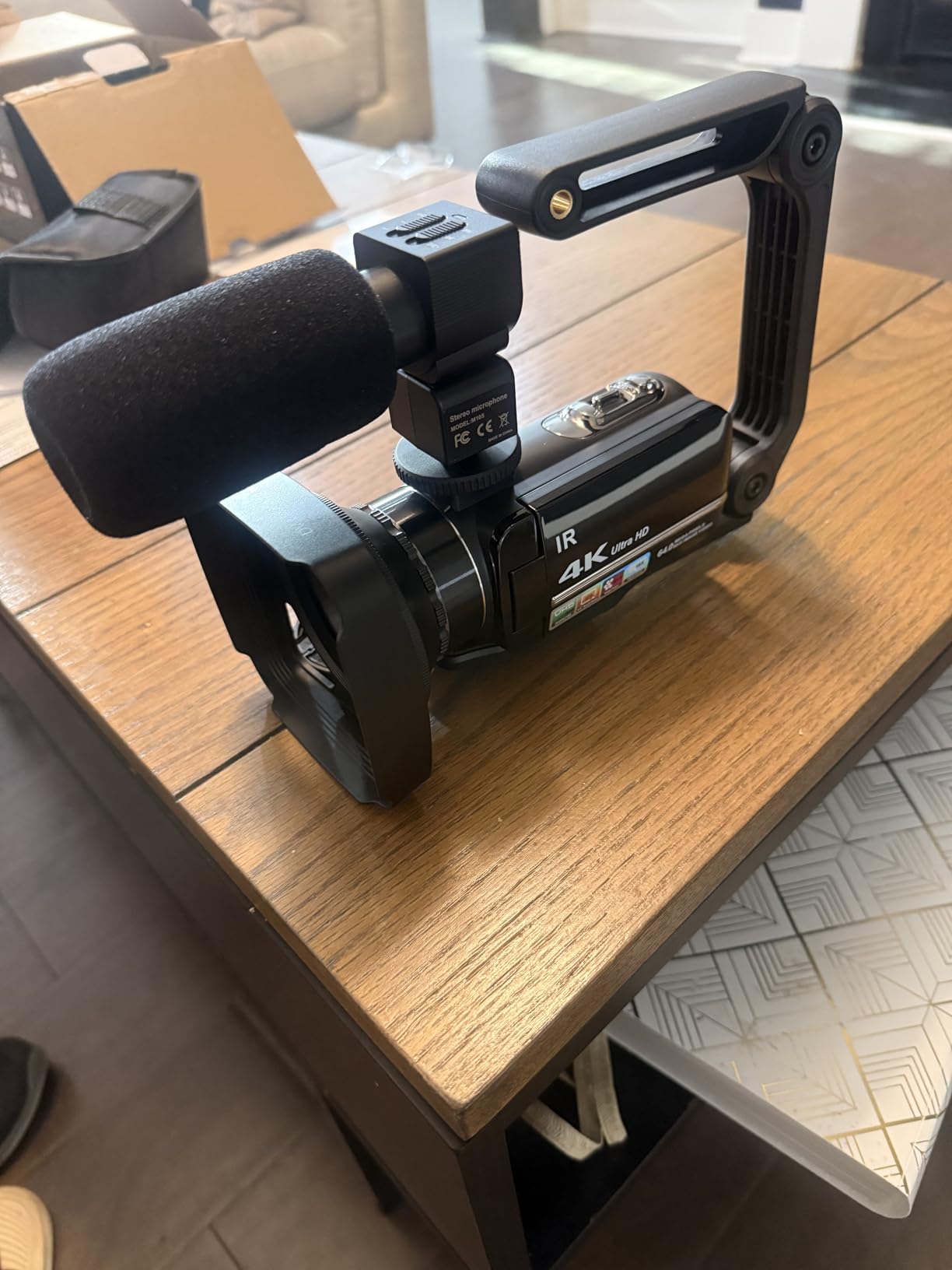 4K Video Camera Camcorder 64MP Vlogging Camera for YouTube 3.0