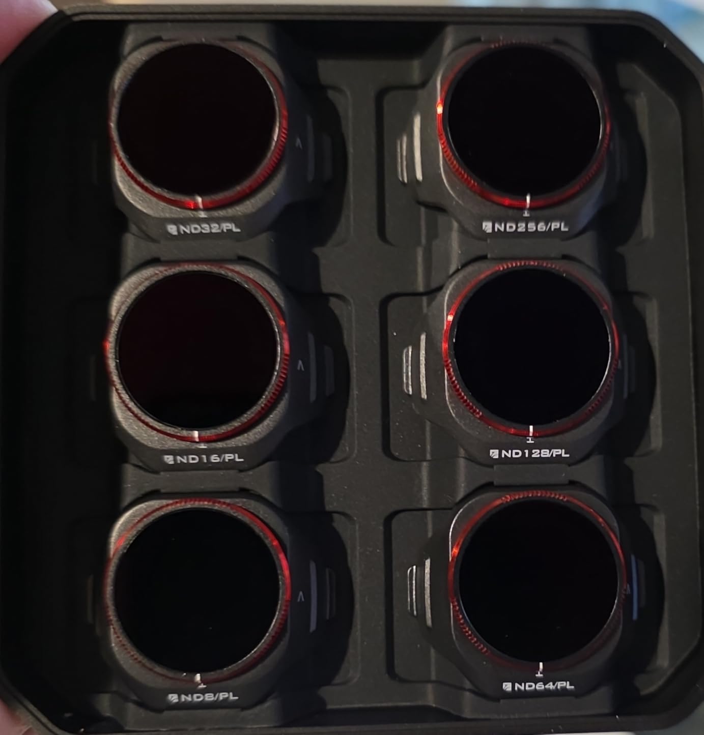 Bright Day 6-Pack ND/PL Filters for DJI Mini 5 Pro | ND8/PL, ND16/PL, ND32/PL, ND64/PL, ND128/PL & ND256/PL - Polarized Filters for Exposure Control & Glare Reduction customer photo 1