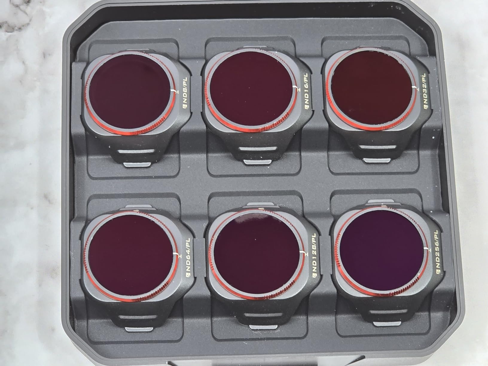 Bright Day 6-Pack ND/PL Filters for DJI Mini 5 Pro | ND8/PL, ND16/PL, ND32/PL, ND64/PL, ND128/PL & ND256/PL - Polarized Filters for Exposure Control & Glare Reduction customer photo 2