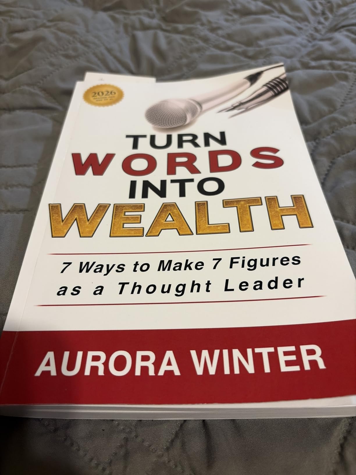 Turn Words Into Wealth (Turn Your Words Into Wealth Book 1) customer photo 1