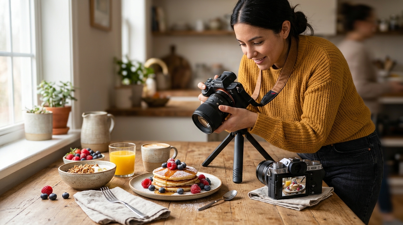 Best Cameras for Food Bloggers