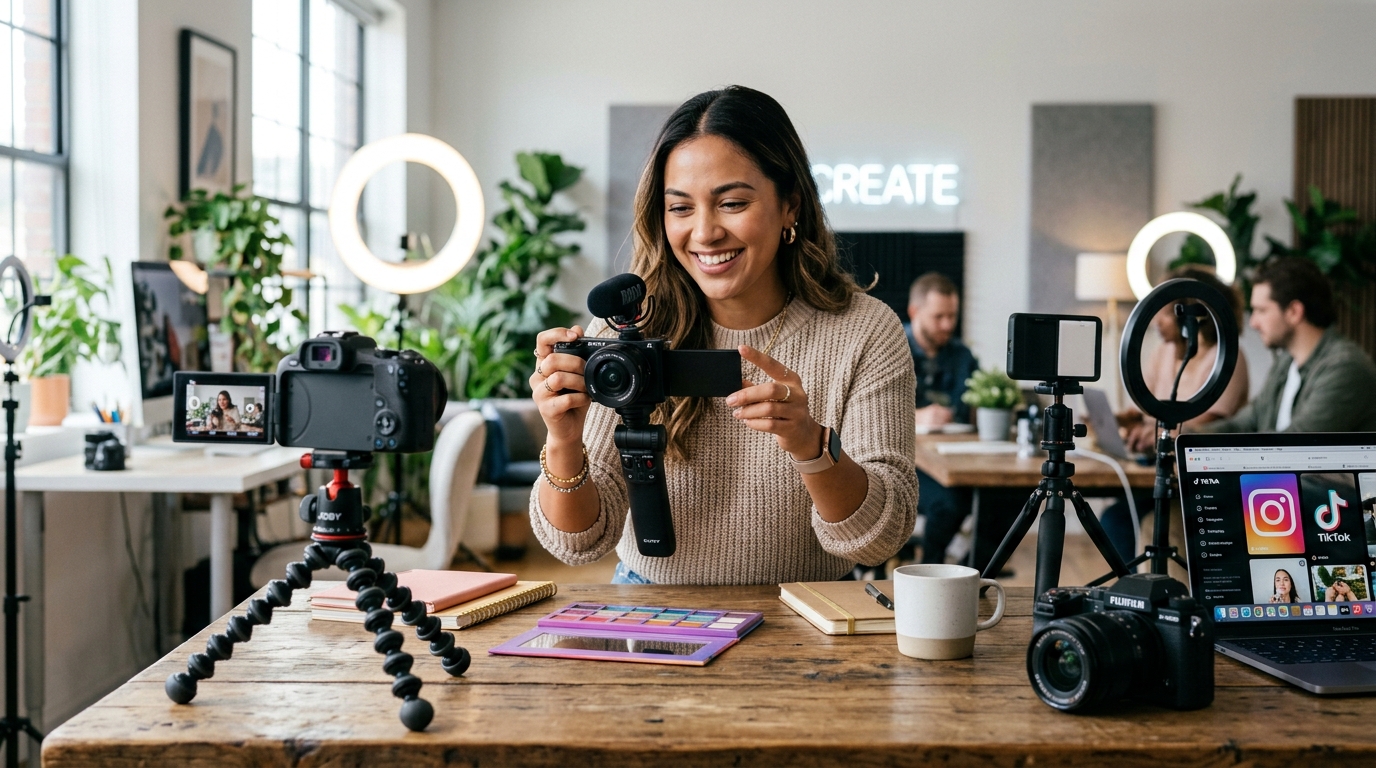 Best Cameras for Social Media Managers
