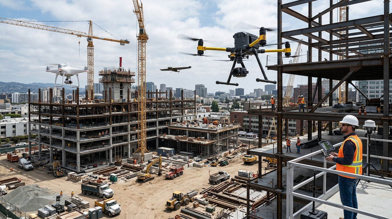 Best Drones for Construction Progress Tracking