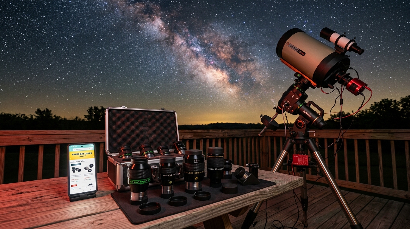 Best Prime Day Telescope Eyepiece Deals