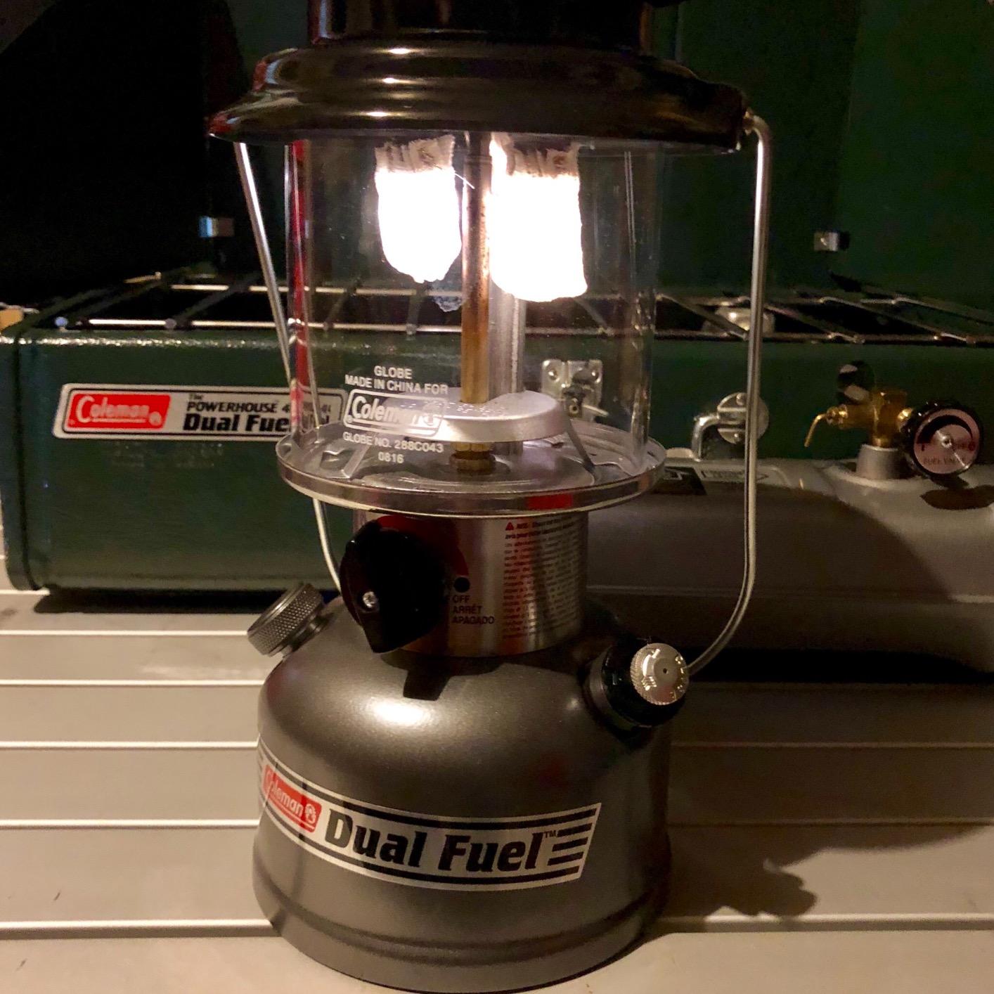 Coleman Premium 700L Dual-Fuel Lantern with Carry Case customer photo 2