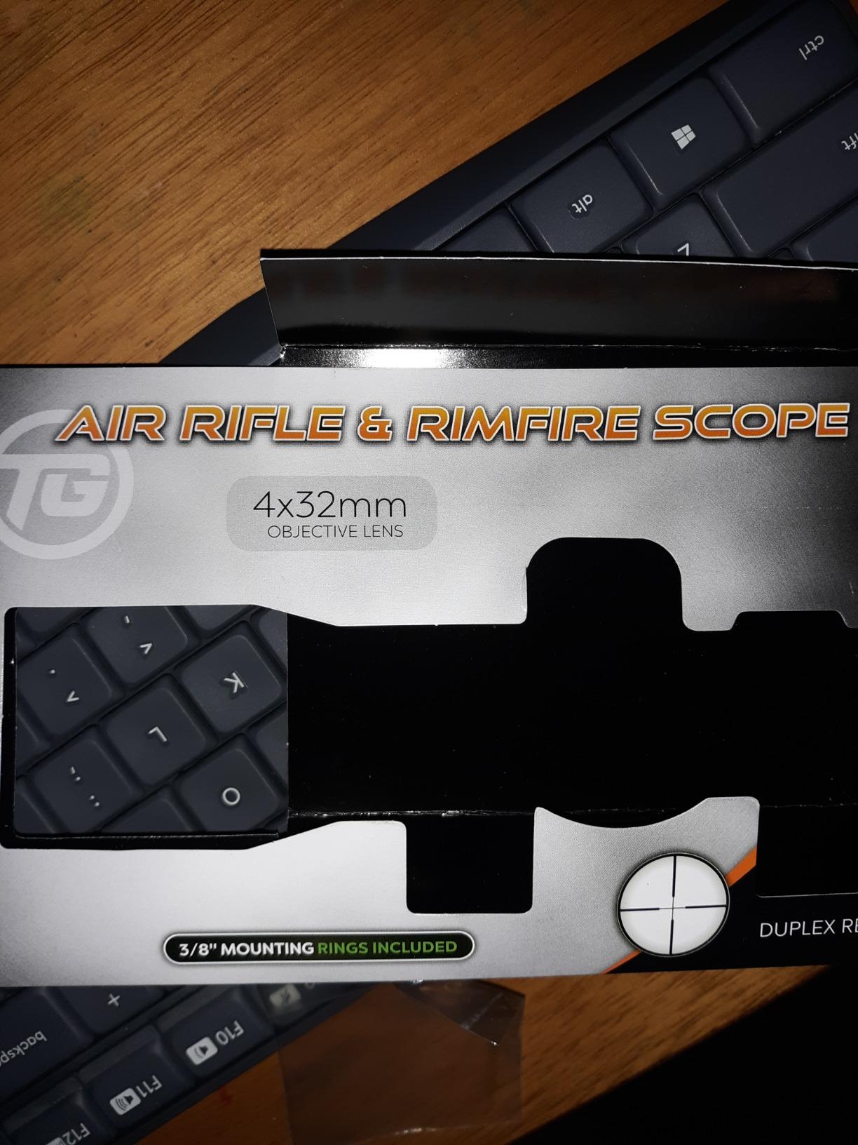 TRUGLO 4x32mm Compact Riflescope, Duplex Reticle, Weaver-Style 3/8 Mount customer photo 2