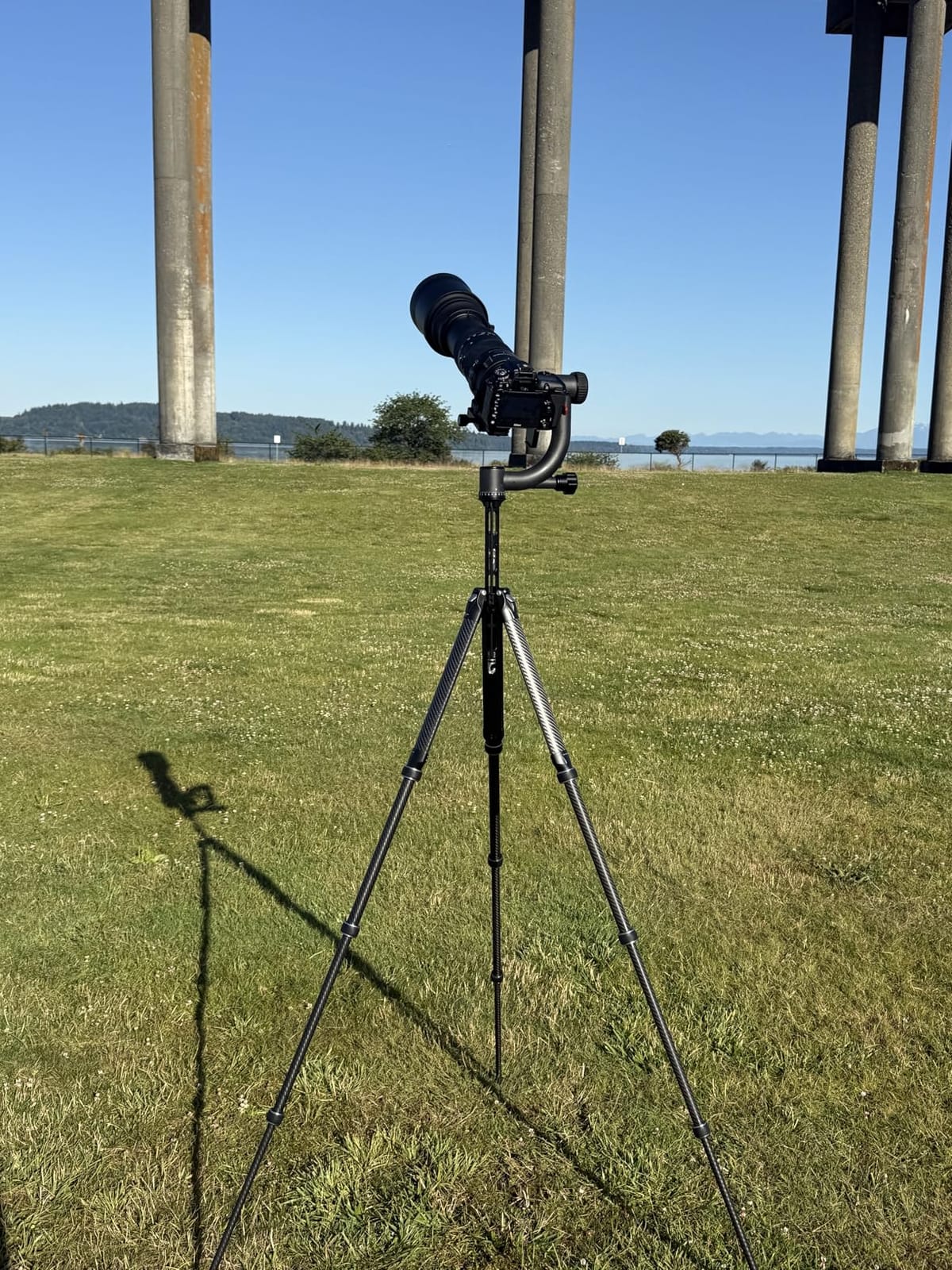 SIRUI PH-20 Gimbal Head, 360 Degree Panoramic Tripod Head for DSLR Telephoto Lens, Carbon Fiber customer photo 2