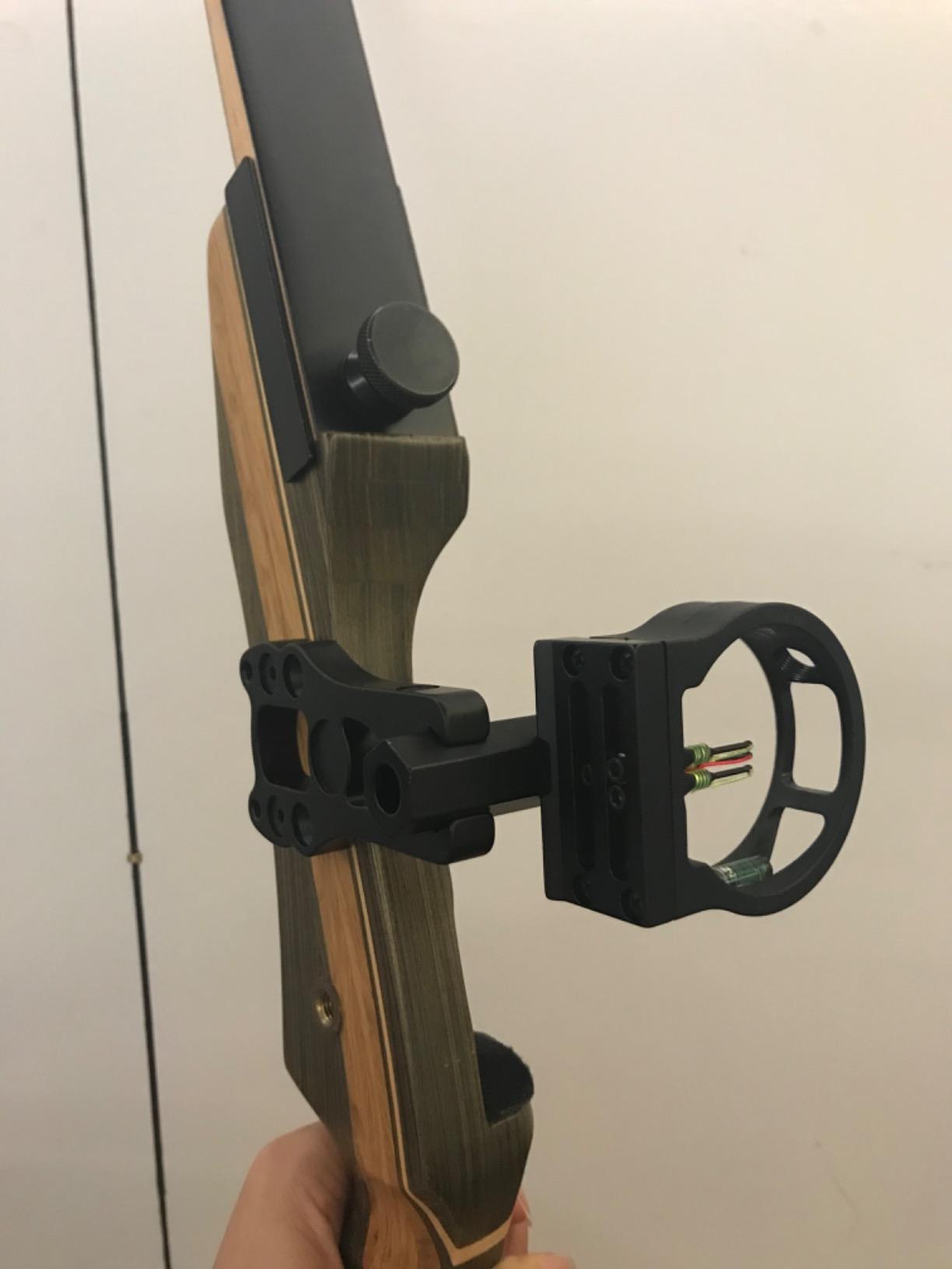 TOPOINT ARCHERY 3 Pin Bow Sight - Fiber, Brass Pin, Aluminum Machined customer photo 1