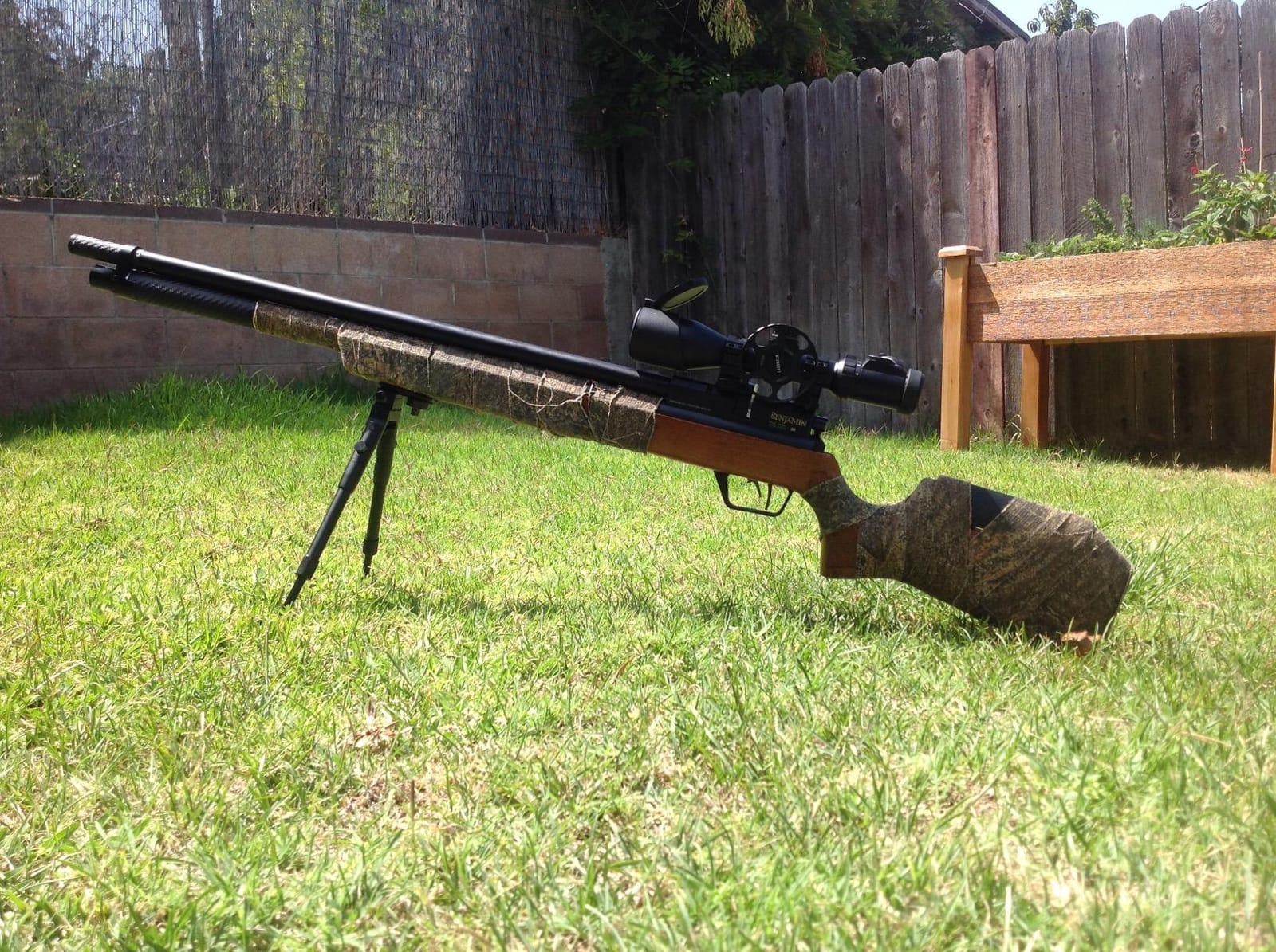 AccuShot 30-mm 1.5-6 x 44 IE Scope with 36-Color Glass Mil-Dot Reticle, MS Rings customer photo 2