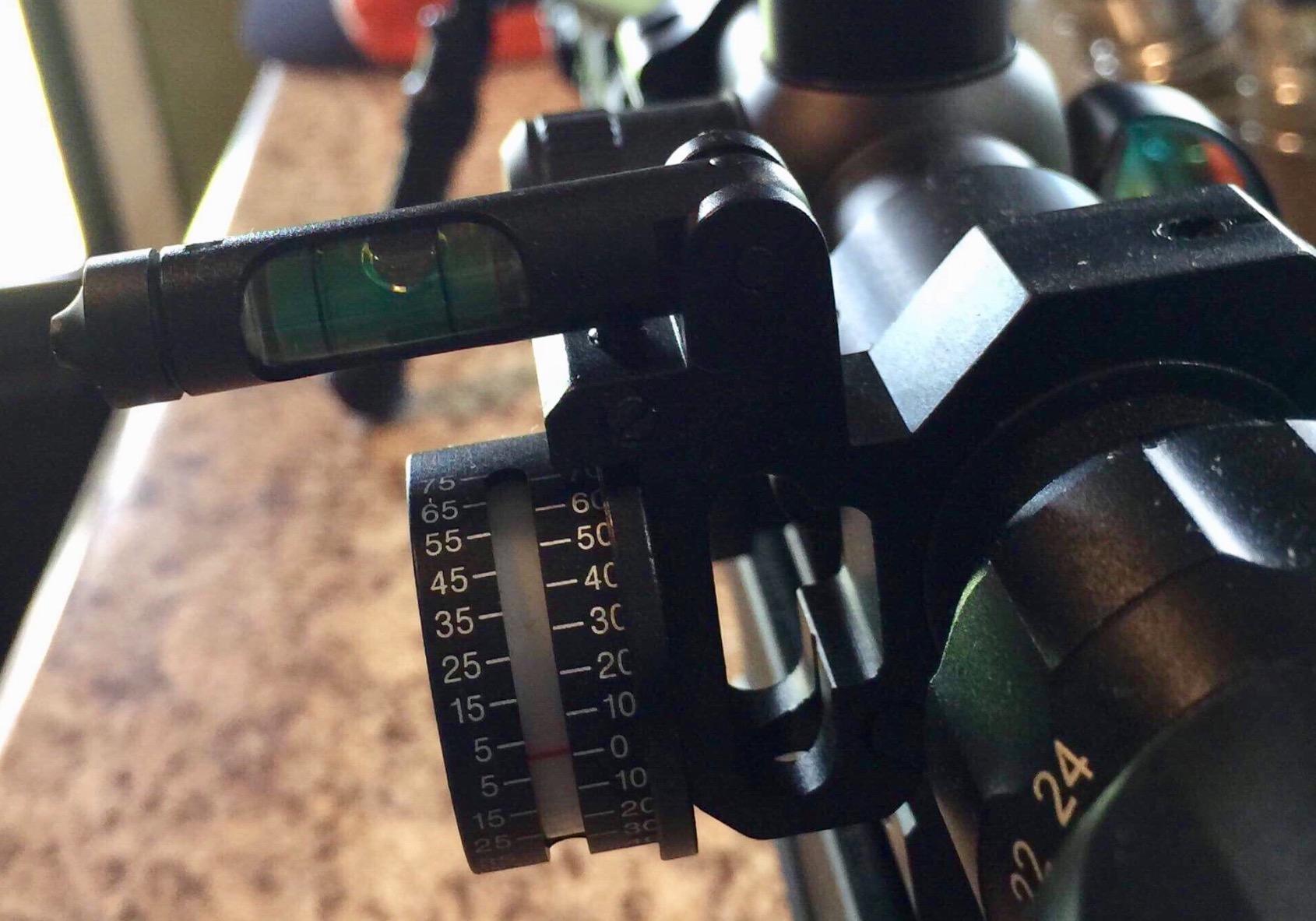 ohhunt High Accuracy Angle Cosine Indicator Kit and Bubble Level Fit 1 inch 30mm Tube Rifle Scope Mounts Light Weight Made of Aluminum customer photo 1