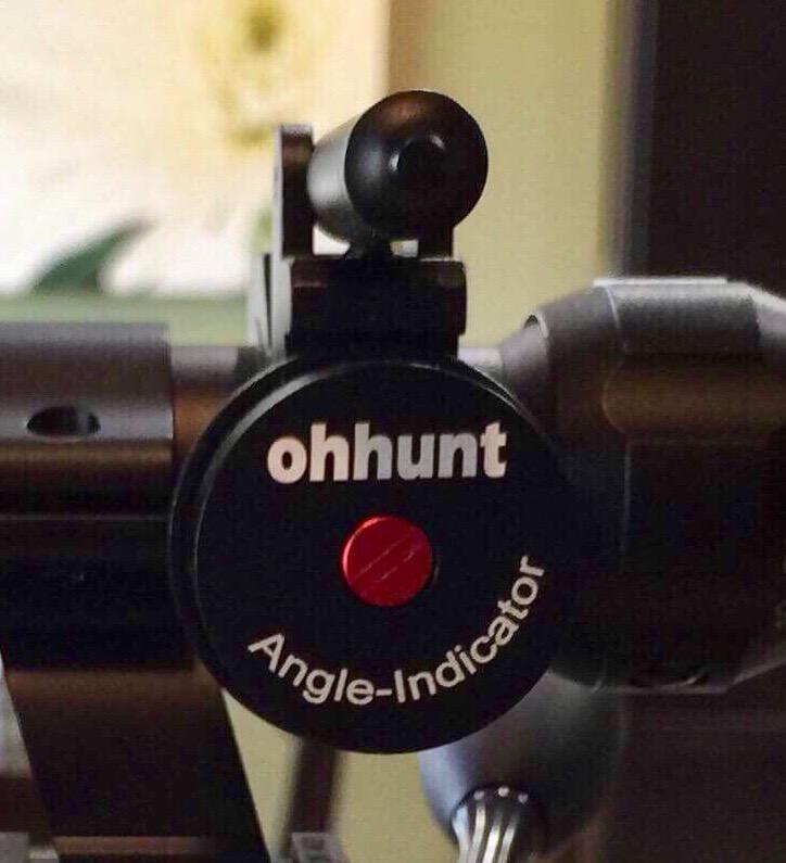 ohhunt High Accuracy Angle Cosine Indicator Kit and Bubble Level Fit 1 inch 30mm Tube Rifle Scope Mounts Light Weight Made of Aluminum customer photo 2