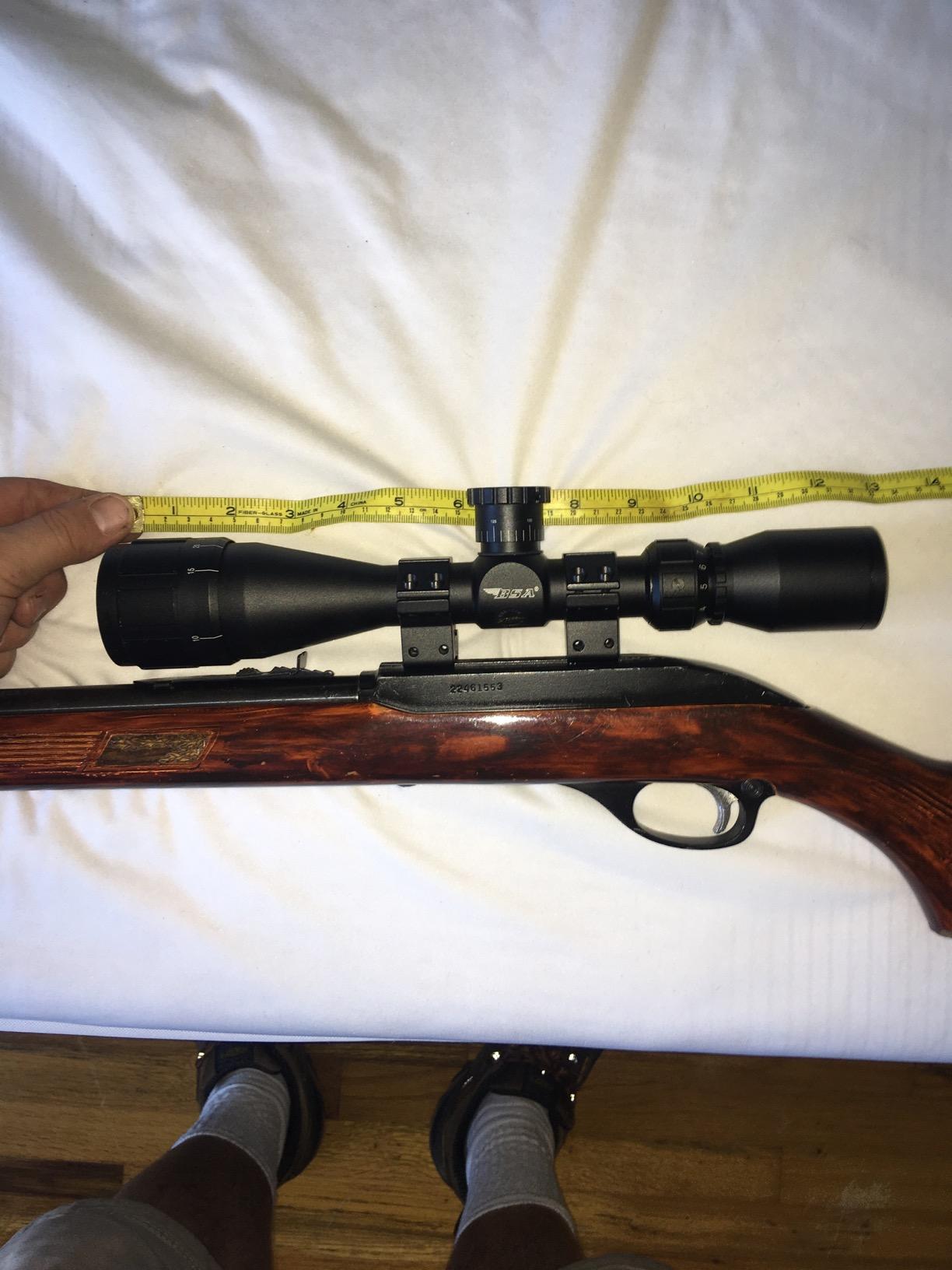 BSA Optics Sweet 22 AO 3-9x40mm Rifle Scope - Black customer photo 2