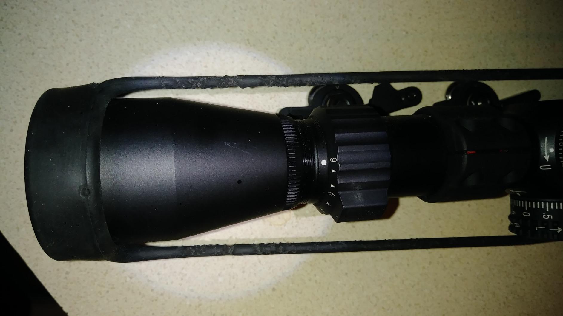 Timber Creek Outdoors Scope Cover - Injection Molded Thermoplastic Elastomer - Black customer photo 1