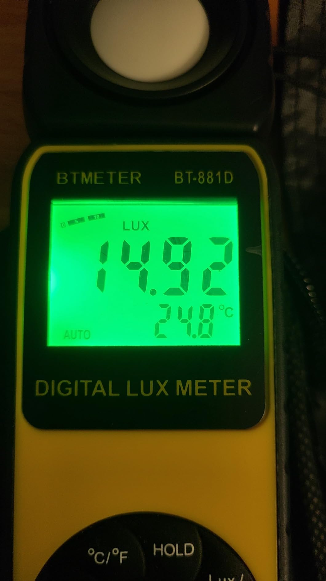 BTMETER BT-881D Digital Illuminance Light Meter with 270º Rotated Sensor customer photo 1