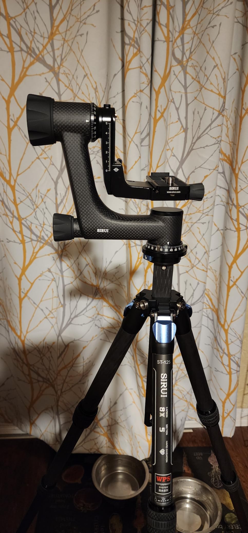 SIRUI PH-10 Gimbal Head, 360 Degree Panoramic Tripod Head, 15kg, 600mm Telephoto, 10-Layer Carbon Fiber customer photo 1