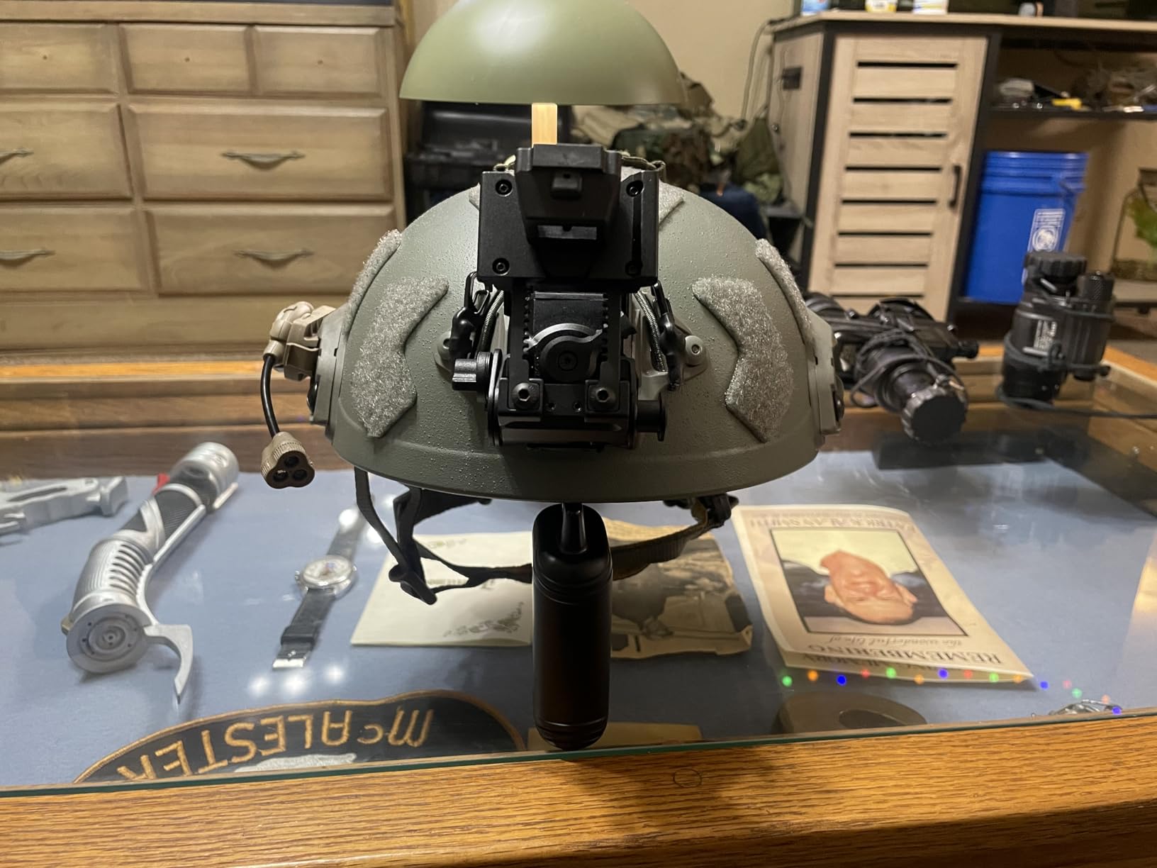 Gexmil CNC PVS15/18 Night Vision Goggles Mount for L4G24 NVG Metal Helmet Mount customer photo 2