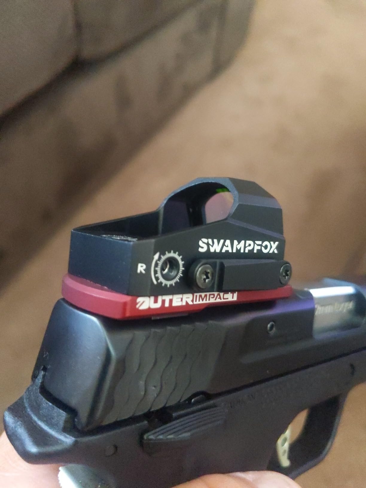 Swampfox Kingslayer 1x22 Pistol Dot Sight RMR | 1x22 Dot Sight, RMR Footprint, Clear Aim Point, Instant Sight Picture, Bright Visual Focus customer photo 1