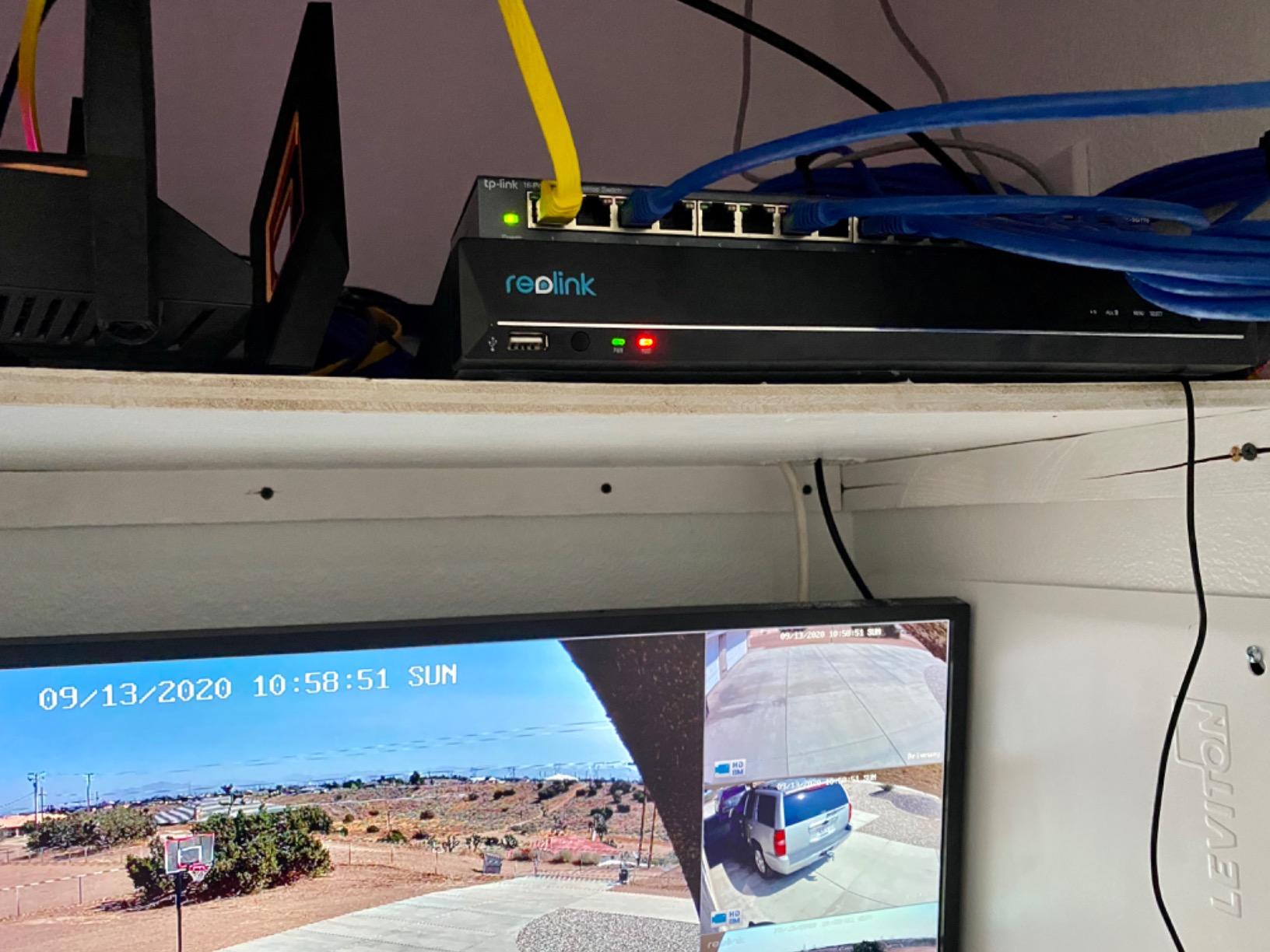 REOLINK 16CH 4K Security Bullet Camera System customer photo 1