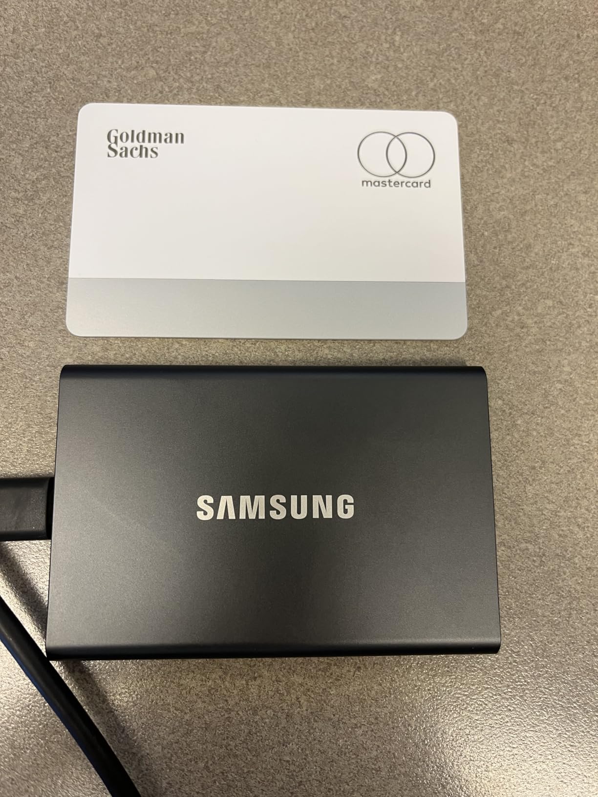 Samsung T7 Portable SSD 2TB Titan Gray, USB 3.2 Gen 2, Up to 1,050MB/s | Reliable External Solid State Drive Storage for Gaming, Students, Professionals (MU-PC2T0T/AM) customer photo 2