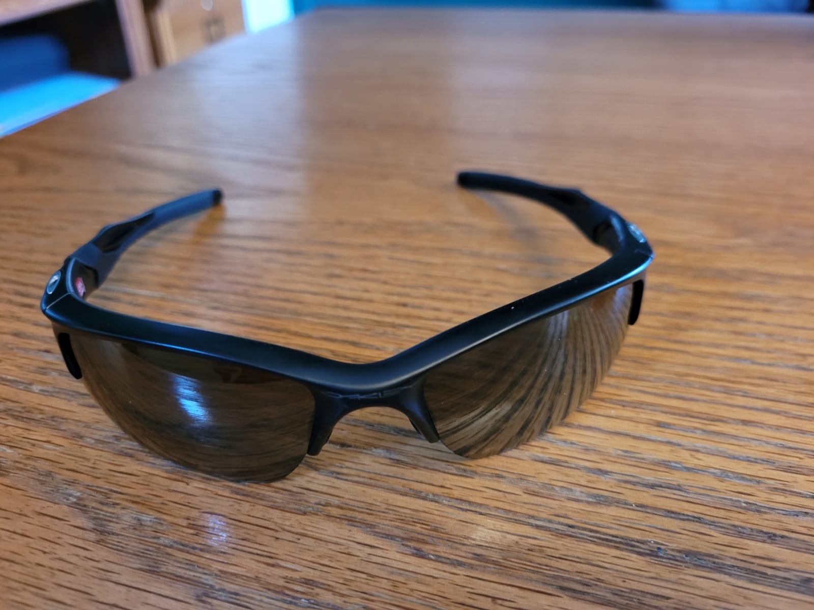 Oakley Mens OO9154 Half Jacket 2.0 XL Rectangular Sunglasses, Matte Black/Prizm Black Polarized, 62 mm customer photo 1