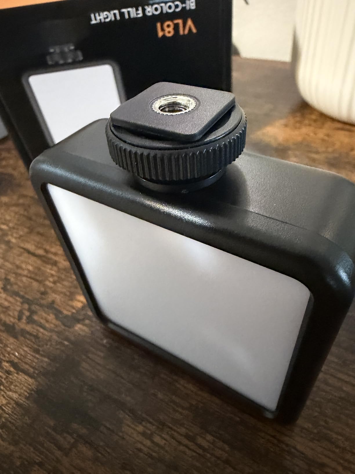 ULANZI VL-81 3000mAh Bi-Color LED Video Light w Softbox - 3200K-5600K+CRI95 Rechargeable Camera Light, 3 Cold Shoe Mount for DSLR/GoPro/Sony/Canon/iPhone, Vlog Filming TikTok Live & Photography customer photo 1