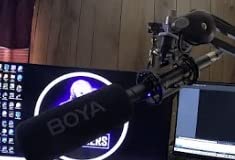 BOYA BY-BM6060 XLR Microphone Super-Cardioid Shotgun Condenser Microphone with 24/48V Phantom Power for Camera Film Interview ENG/EFP Outdoor Recording customer photo 1