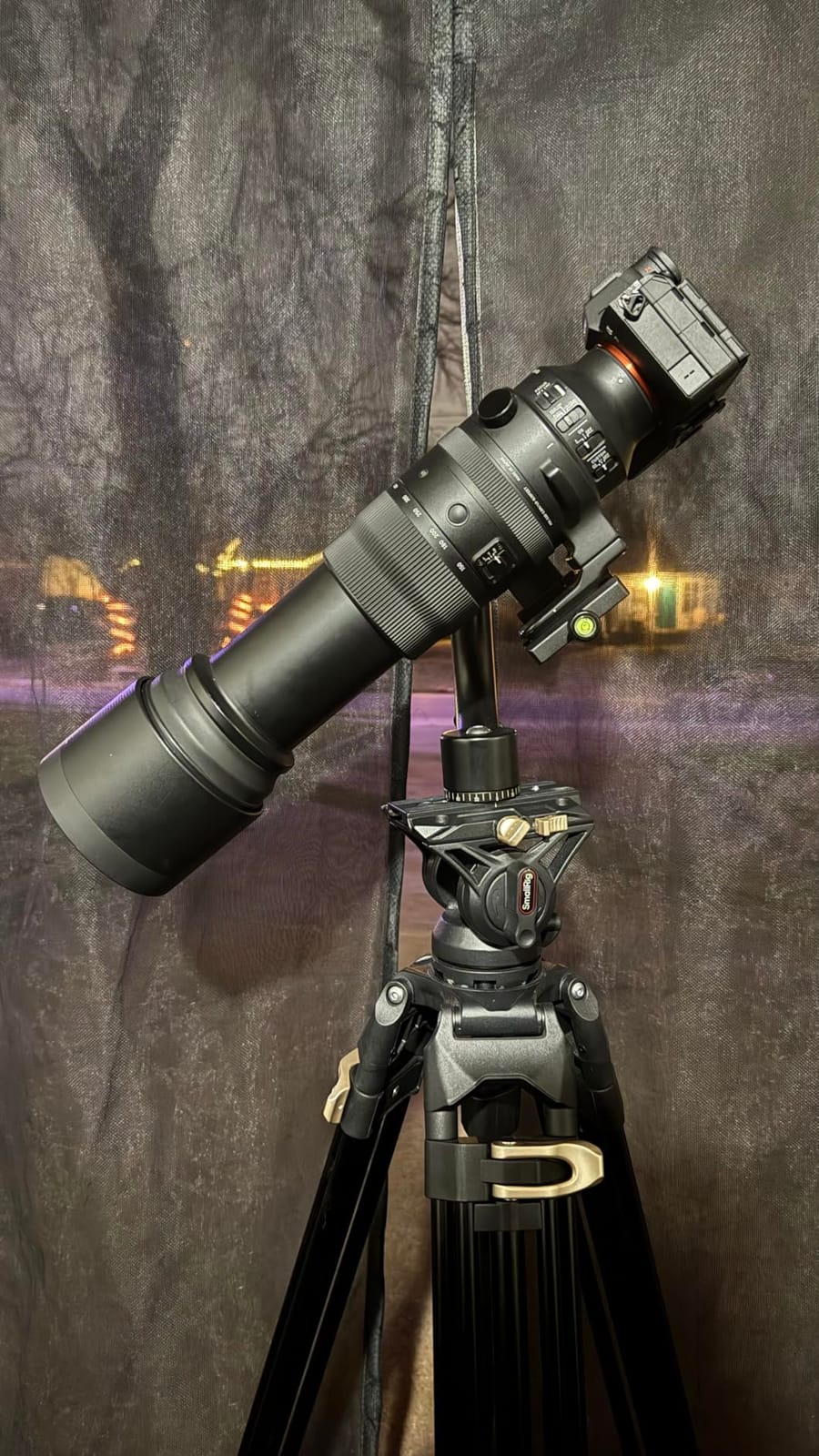 K&F CONCEPT Aluminum Alloy 360 Degree Panoramic Gimbal Tripod Head with 1/4 inch Standard Quick Release Plate and Bubble Level, Load Capacity up to 20kg/44lbs customer photo 1