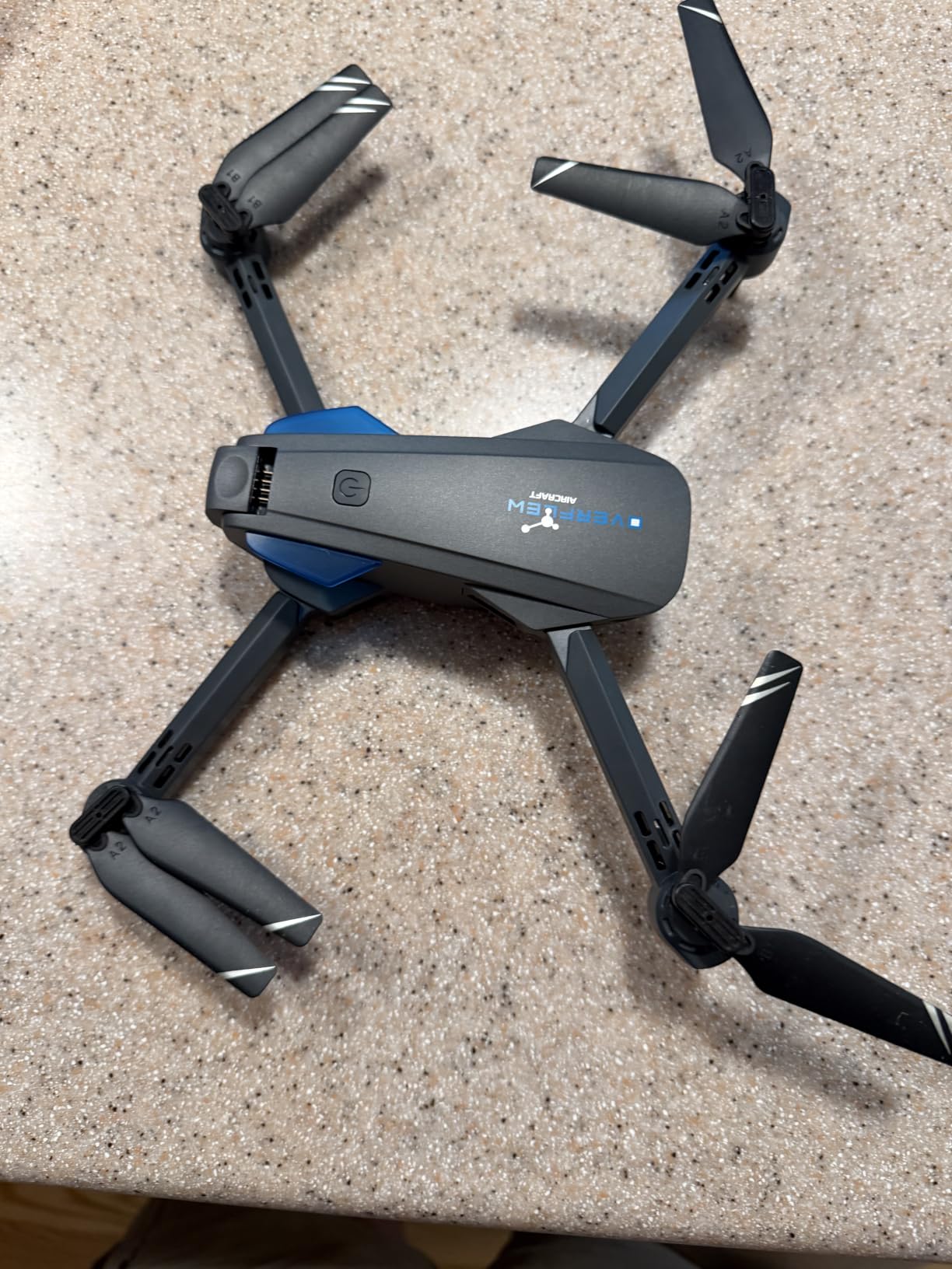 Drone with 1080P Camera for Beginners and Adults, Foldable Remote Control Quadcopter with Voice Control, Gestures Selfie, Altitude Hold, One Key Start, 3D Flips, 2 Batteries, Toy for Beginners customer photo 2
