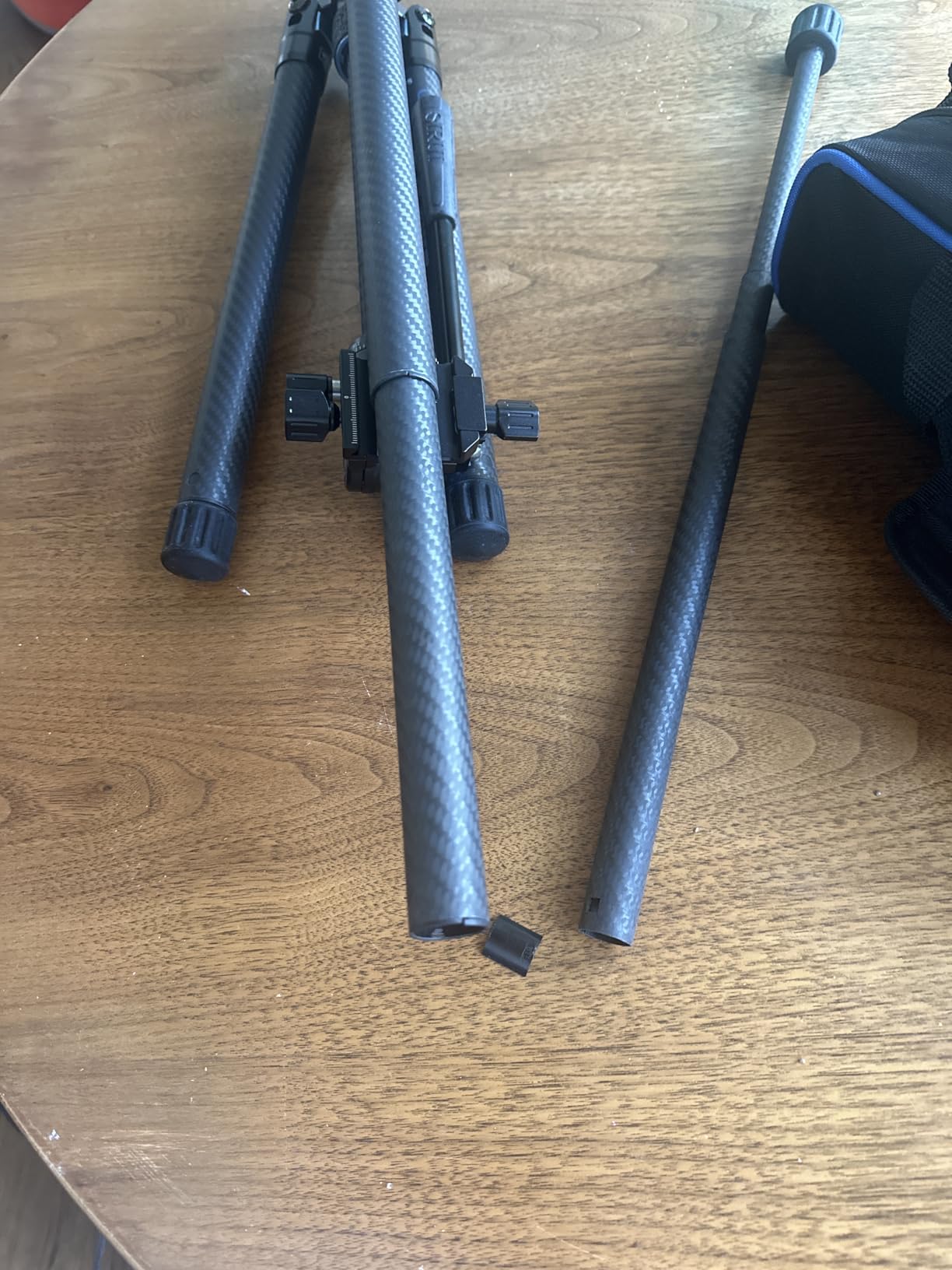 SIRUI Carbon Fiber Tripod Lightweight 2lbs with Panoramic Fluid Head, 59.8