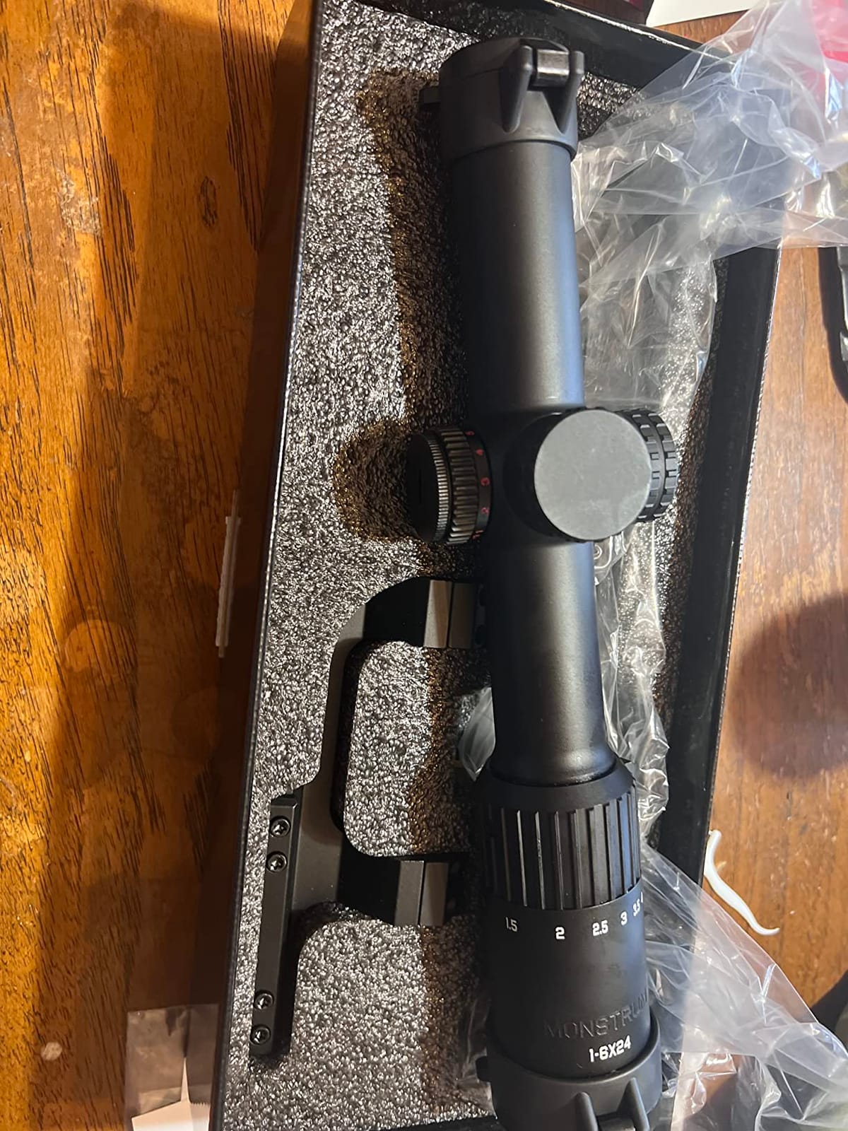 Monstrum Banshee 1-6x24 LPVO Rifle Scope with Offset Scope Mount customer photo 1