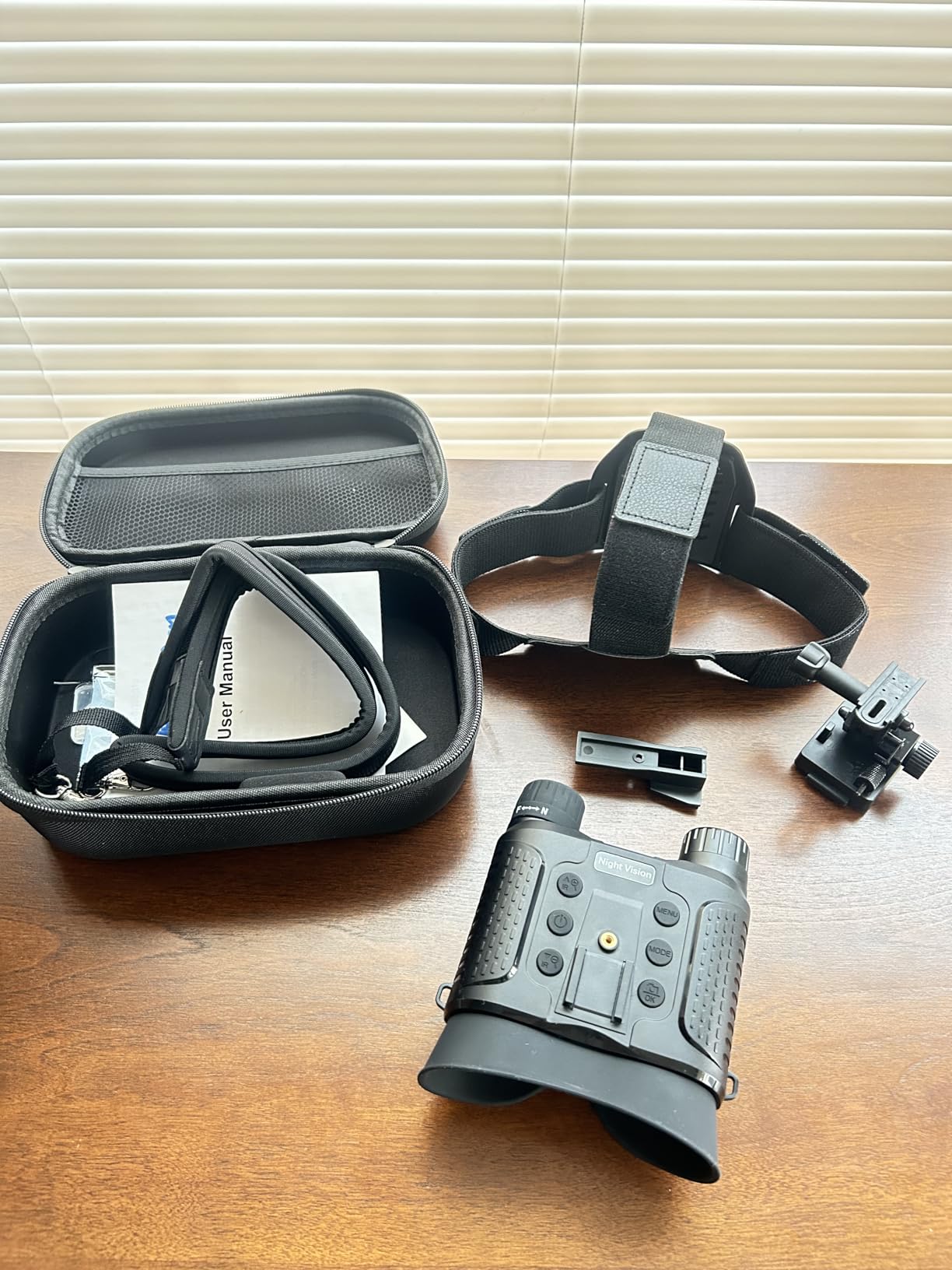 Night Vision Goggles (2nd Generation Upgrade) - Night Vision Binoculars, 1312FT Digital Infrared Head Mounted Night Vision, Compatible with Military Tactical FastMICH Helmet customer photo 1