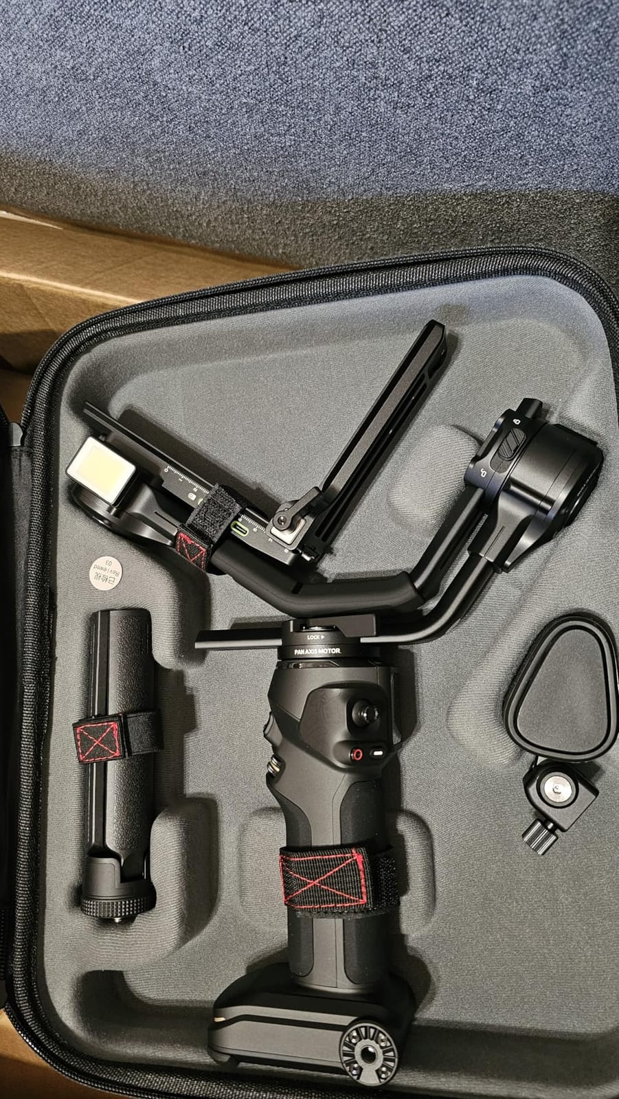 ZHIYUN Crane 4, 3-Axis Gimbal Stabilizer for DSLR and Mirrorless Camera, Nikon Sony Panasonic Canon Fujifilm BMPCC 6K, Fill Light, PD Fast Charge customer photo 1